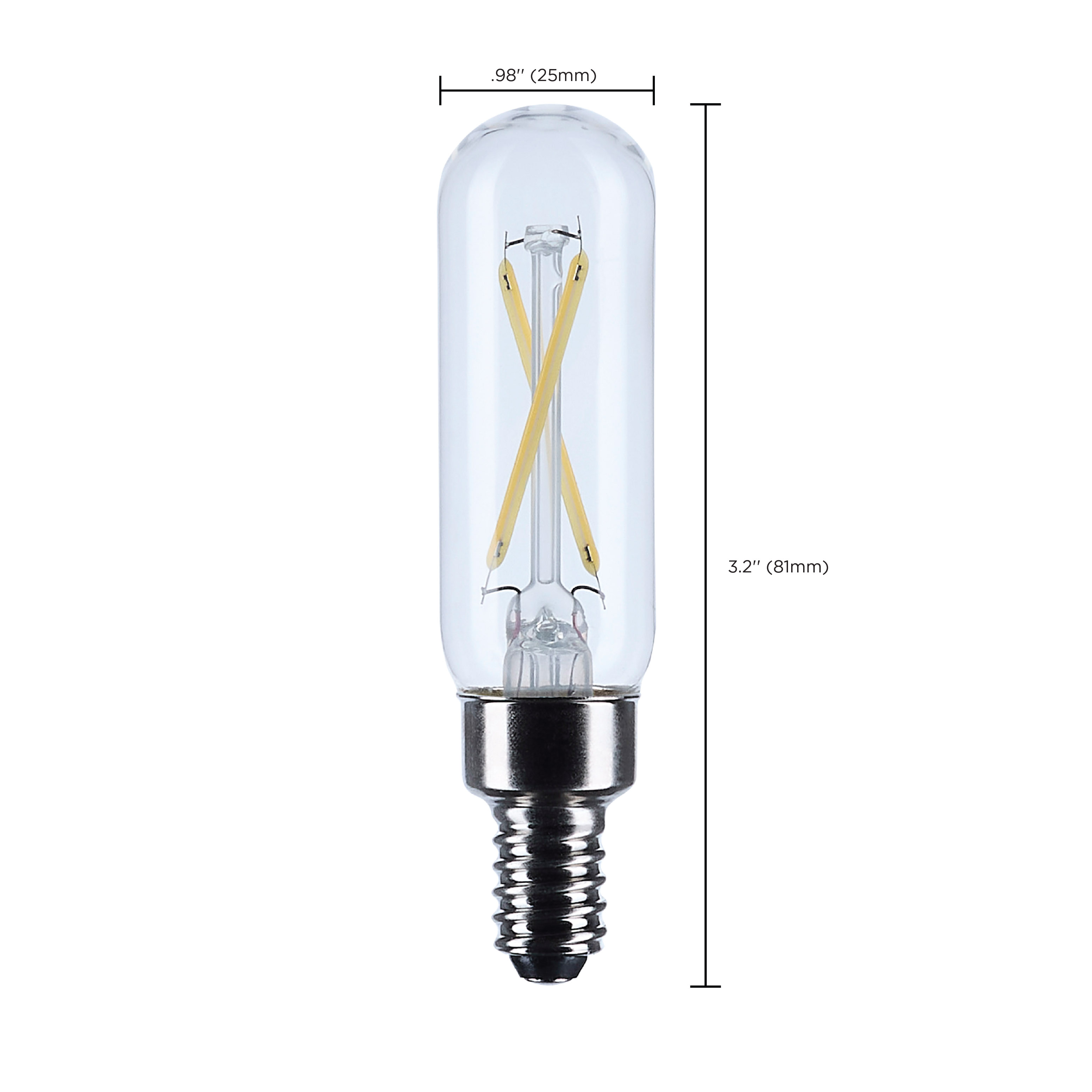 2.8T6/LED/CL/930/120V/E12 - S12518