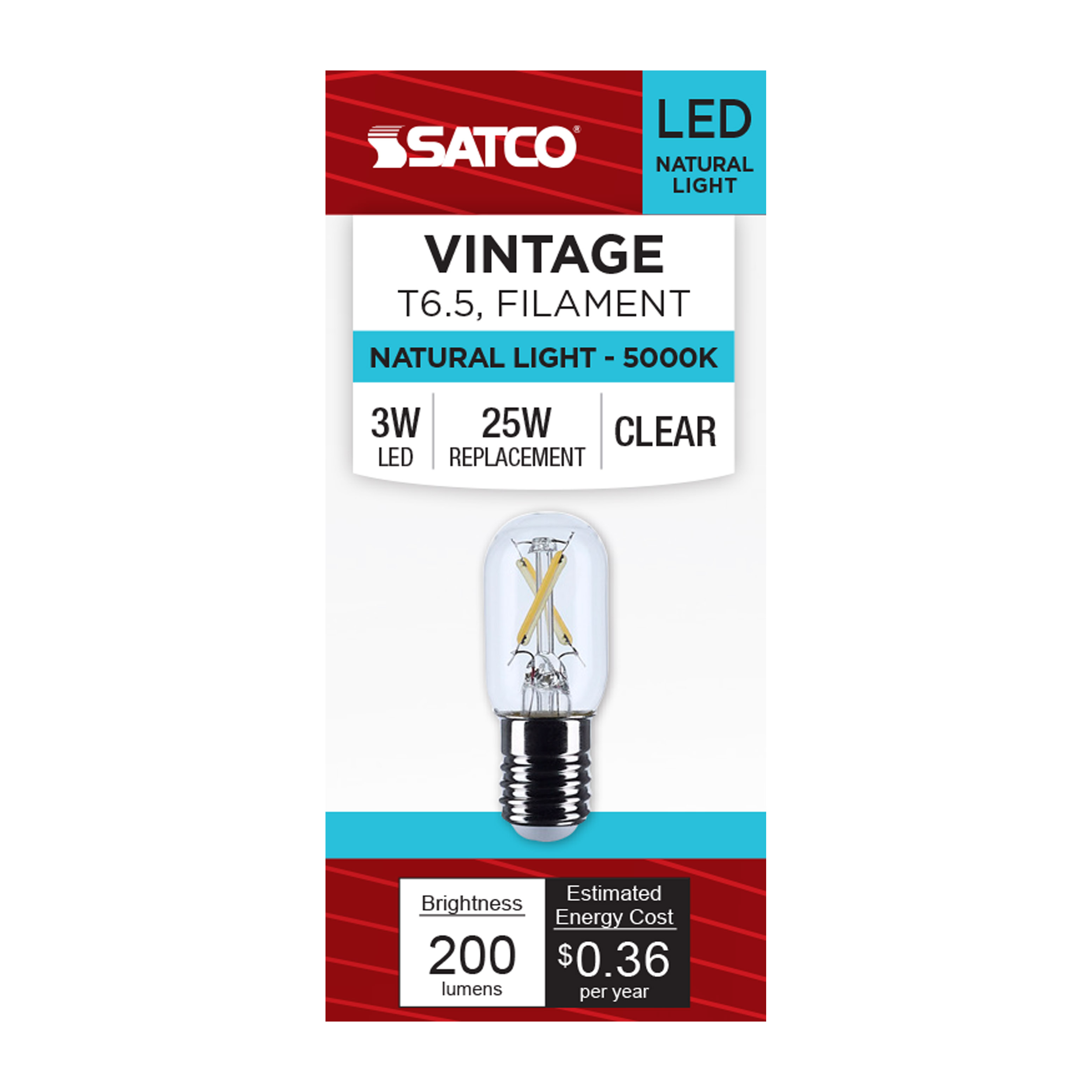 3T6.5/LED/CL/950/E17 - S12521