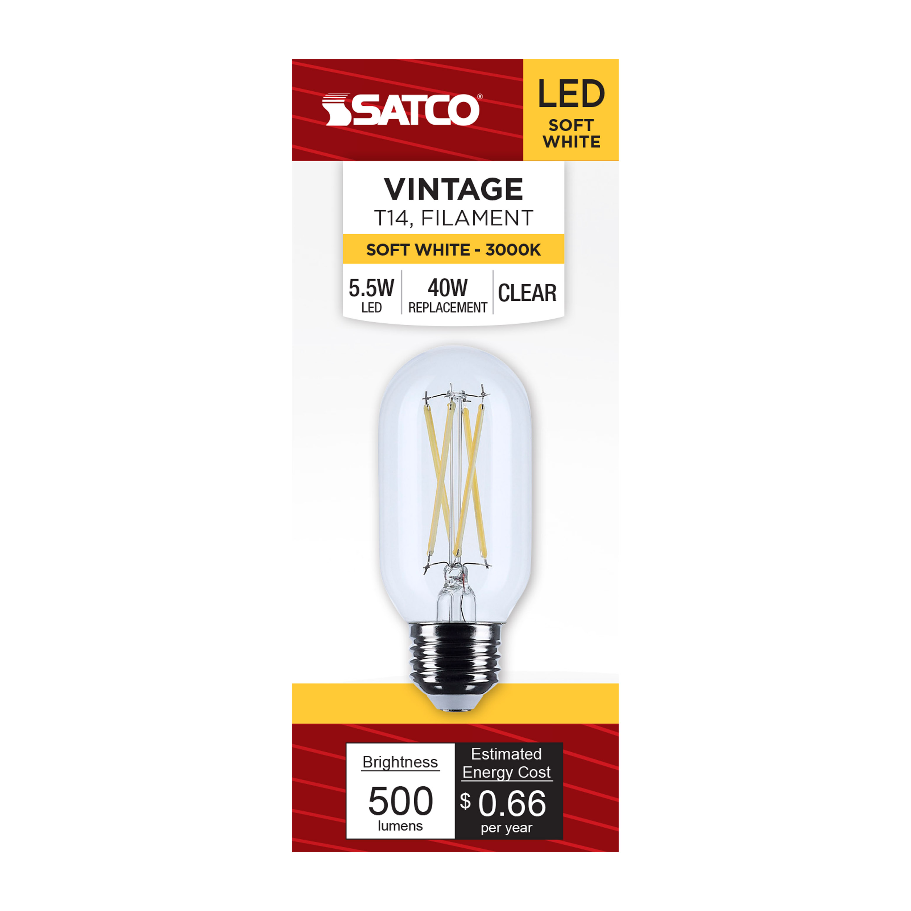 5.5T14/LED/CL/930/120V/E26 - S12534