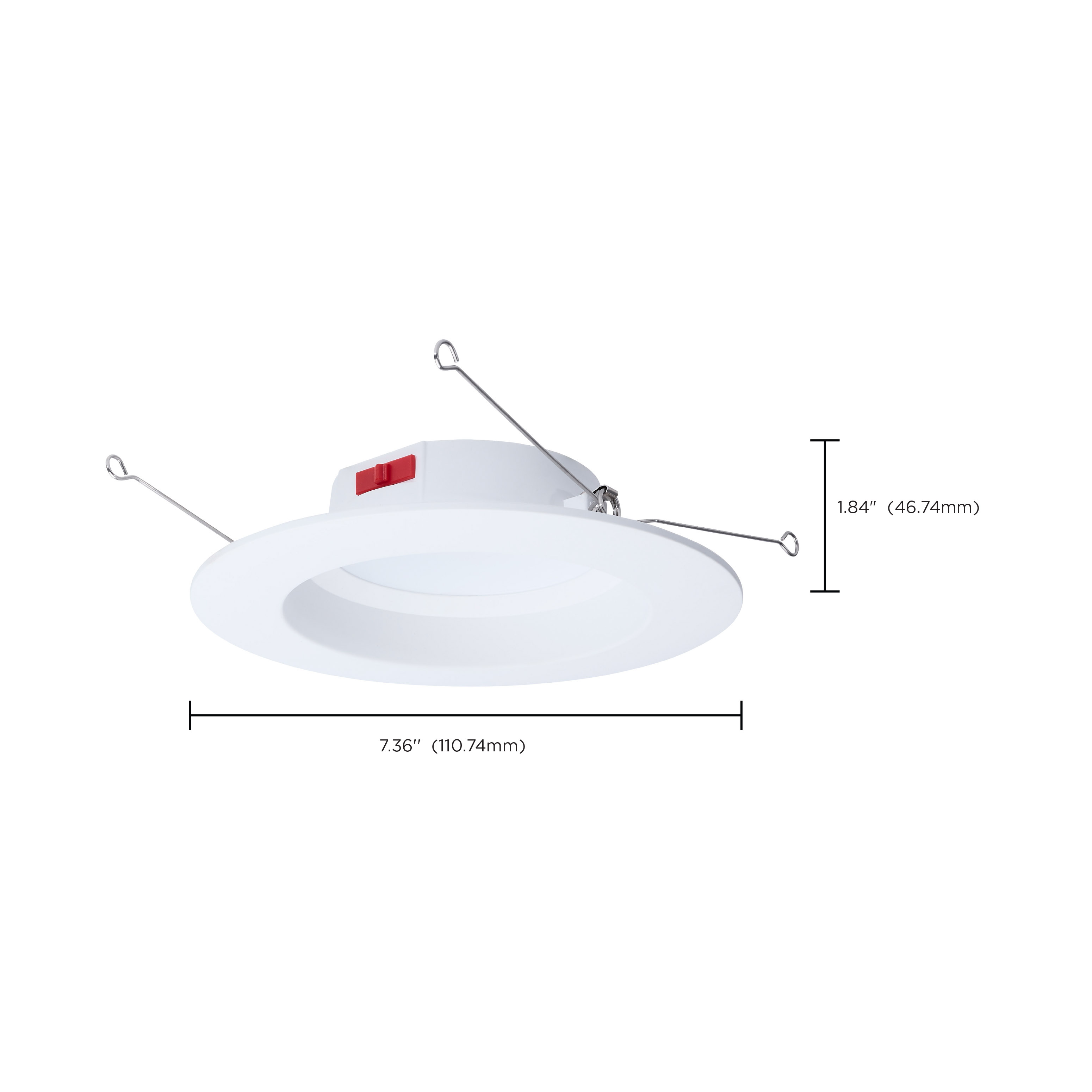 8WLED/DLR/5-6/5CCT/E/RND/WH - S12602