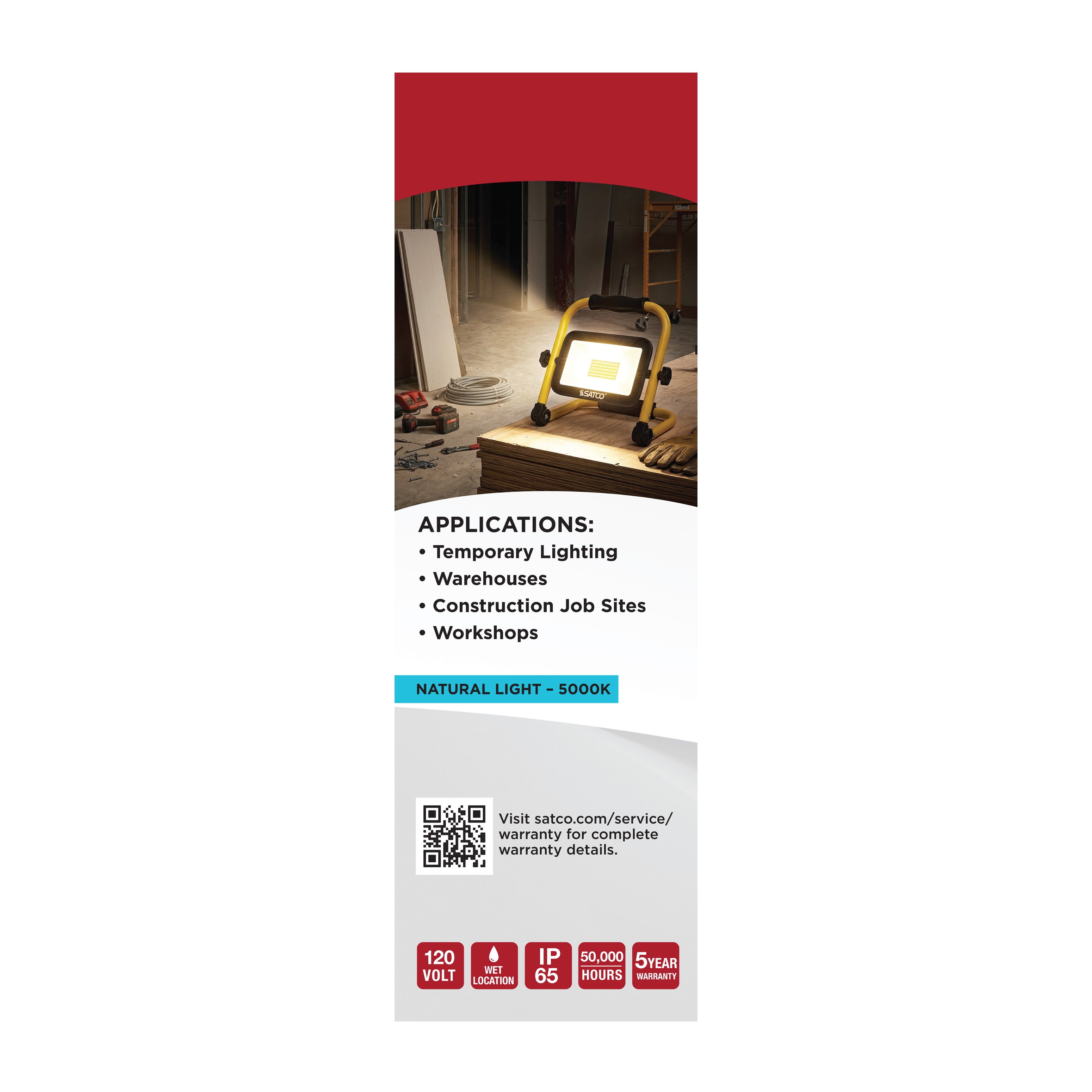 WL35W/LED/850/Y/120/IP65 - S13096