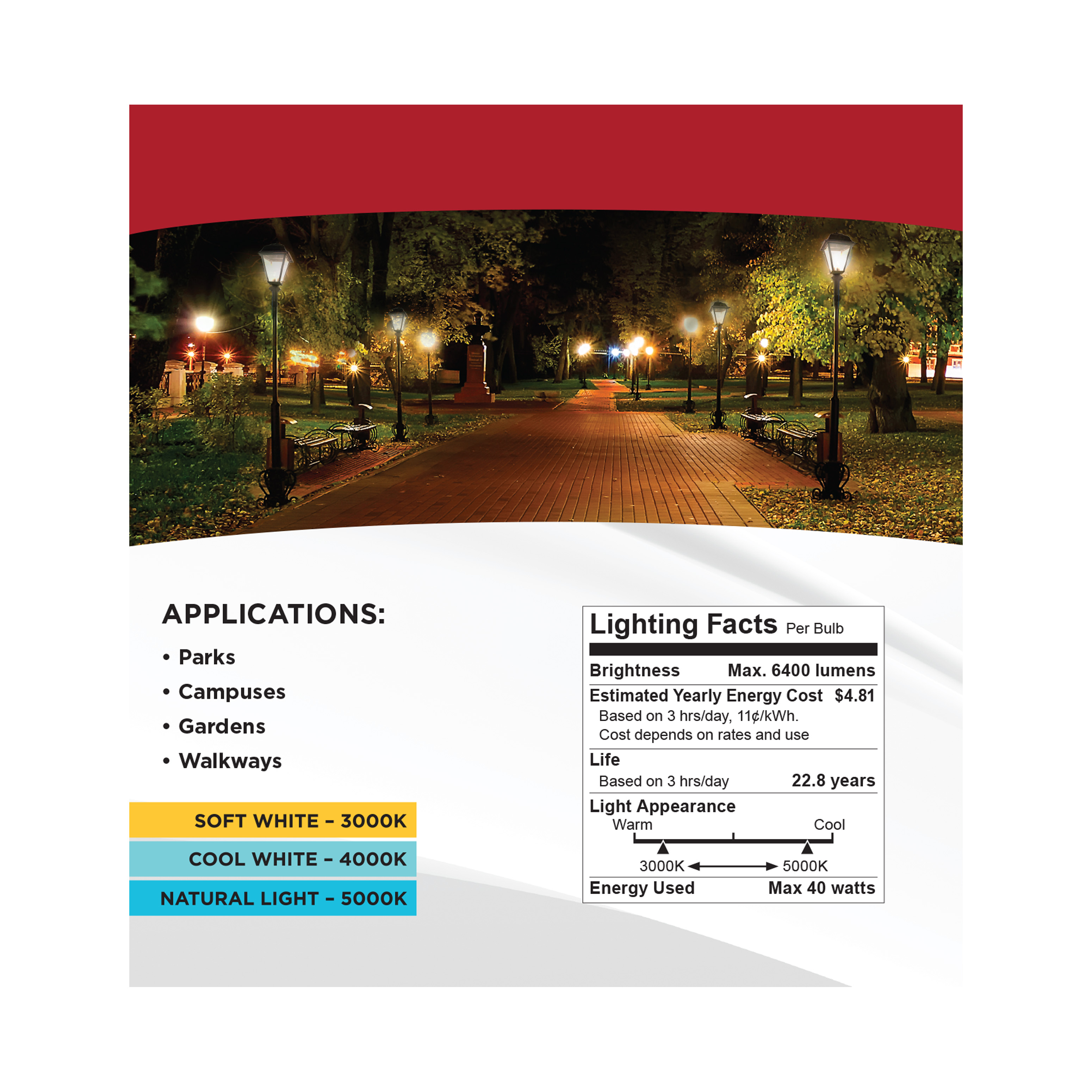 40HID/L/CCT3/E26/B/U - S13148