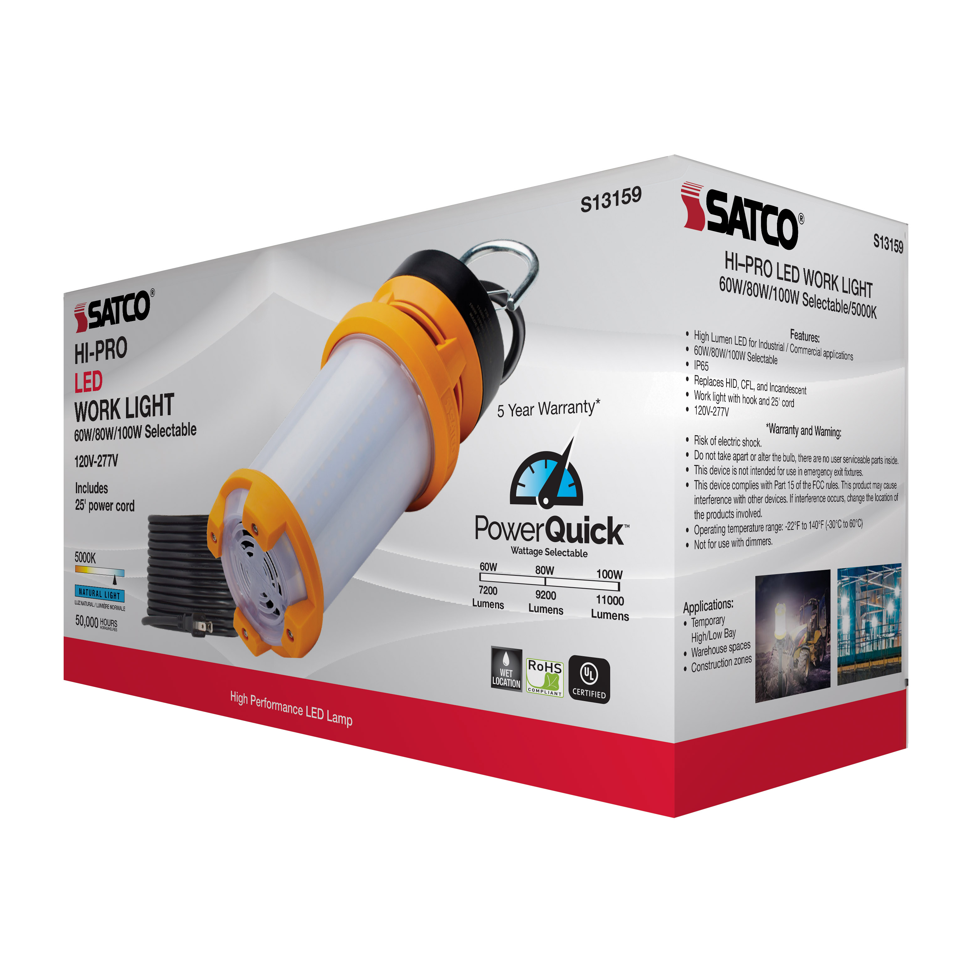 100W/LED/HID/IP65/TEMP/120-277 - S13159