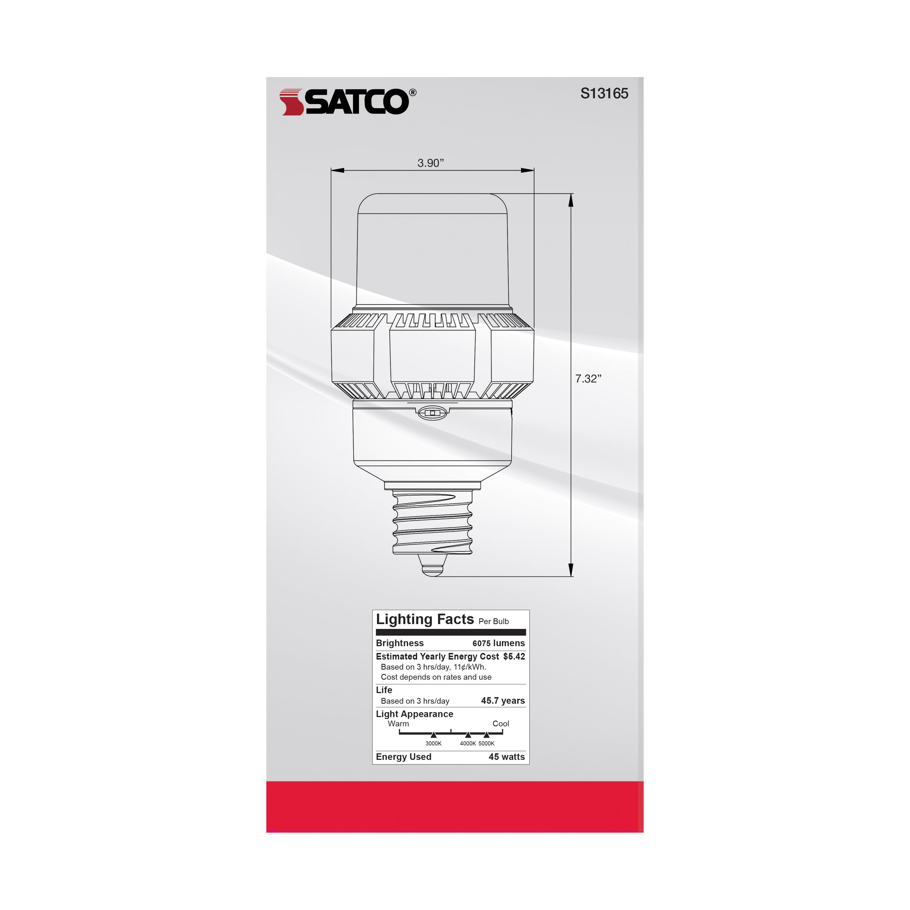 45W/AP32/LED/CCT/100-277V/EX39 - S13165