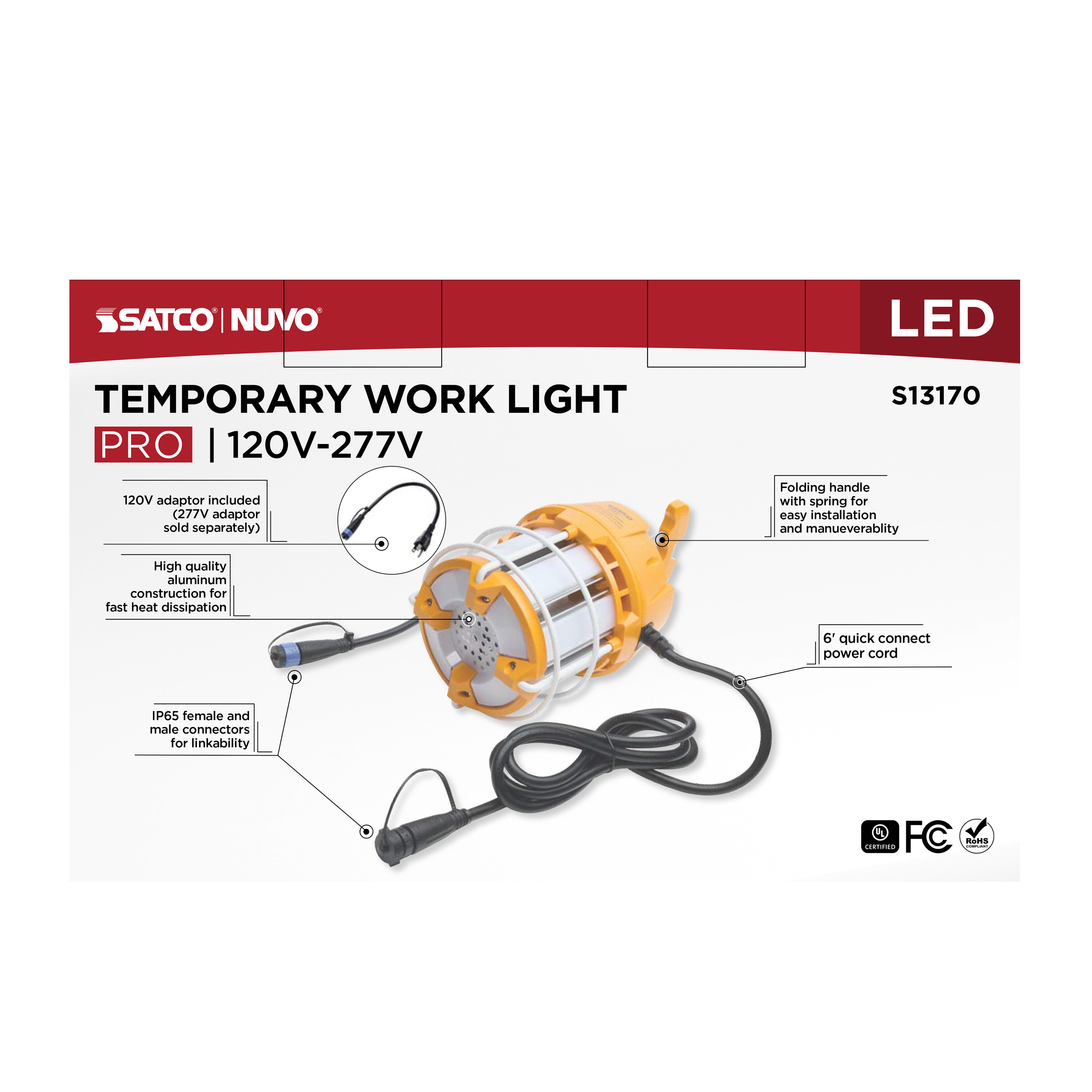 60W/LED/HID/TEMP/850/120-277V - S13170