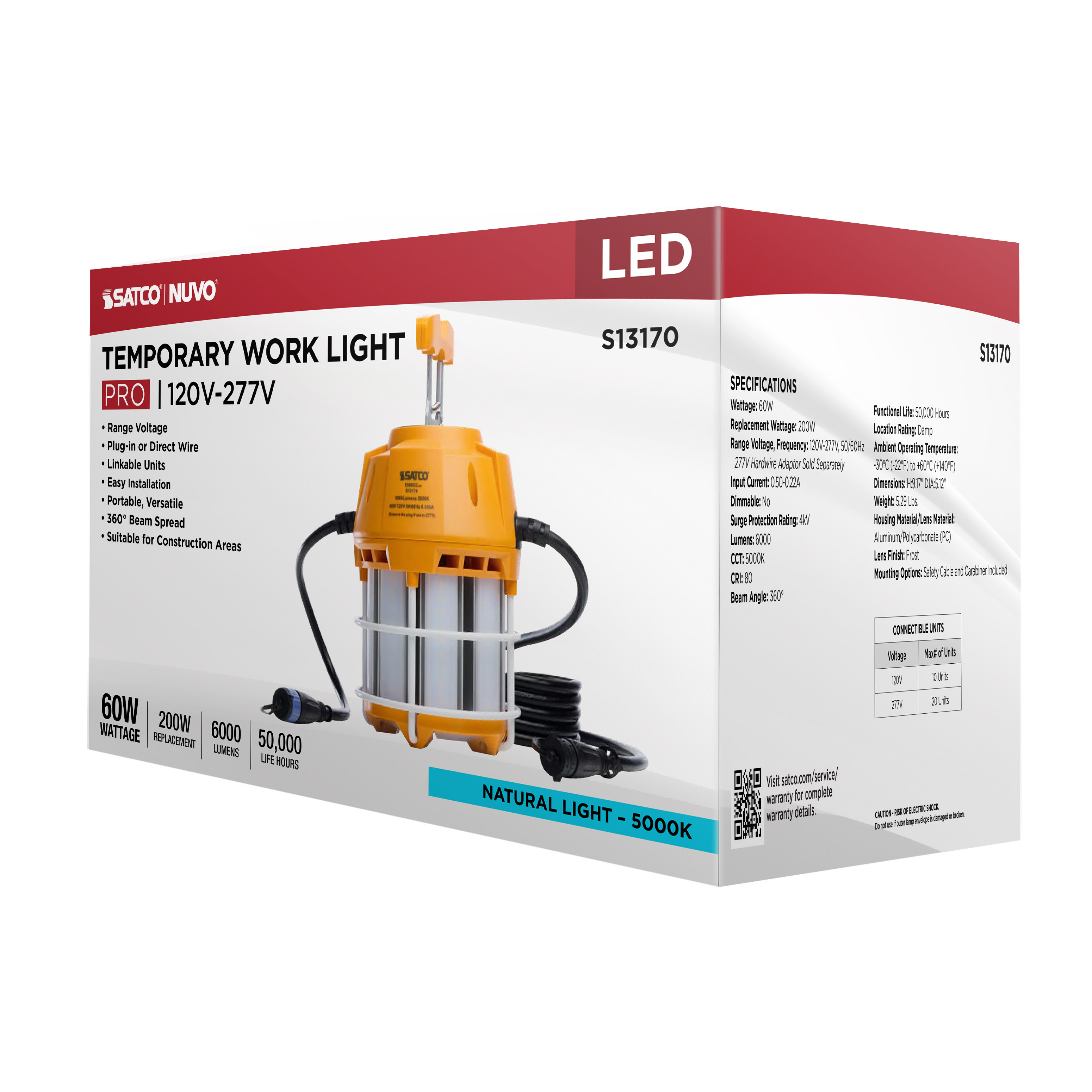 60W/LED/HID/TEMP/850/120-277V - S13170