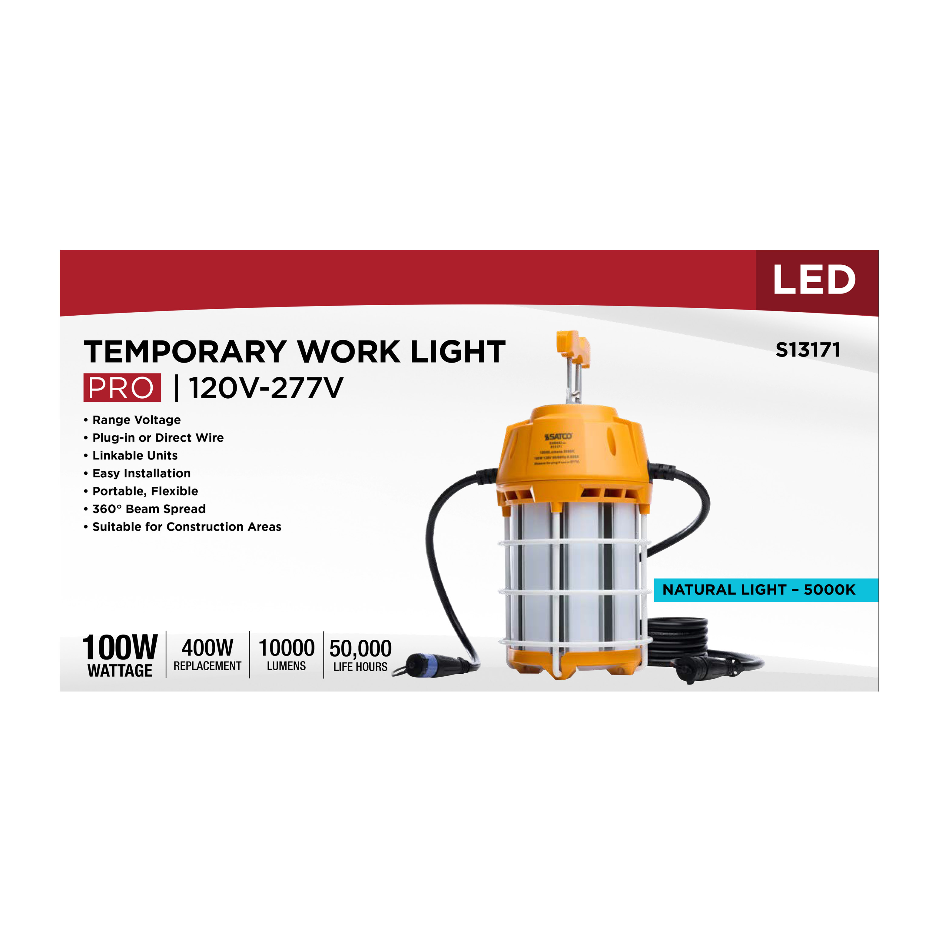 100W/LED/HID/TEMP/850/120-277V - S13171