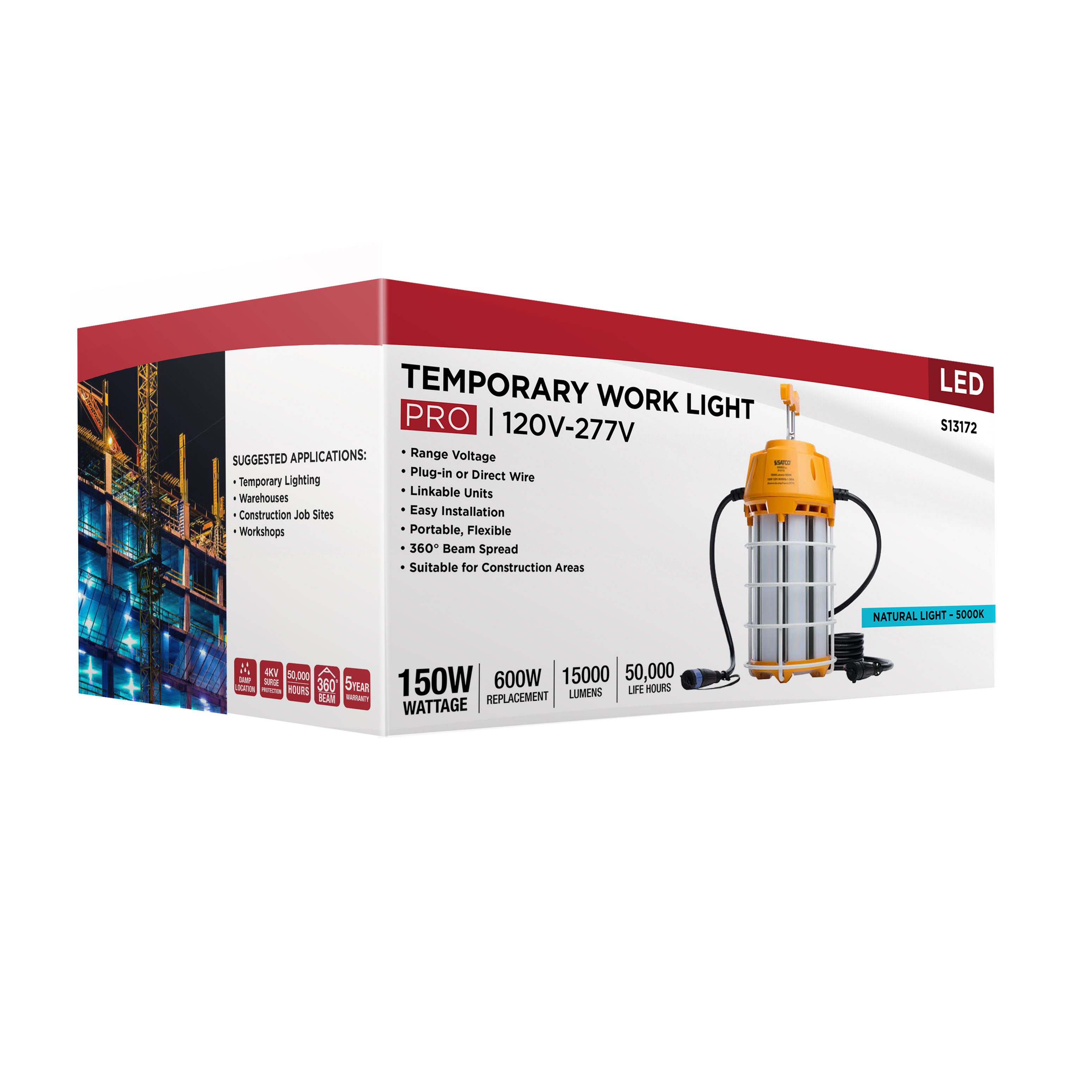 150W/LED/HID/TEMP/850/120-277V - S13172