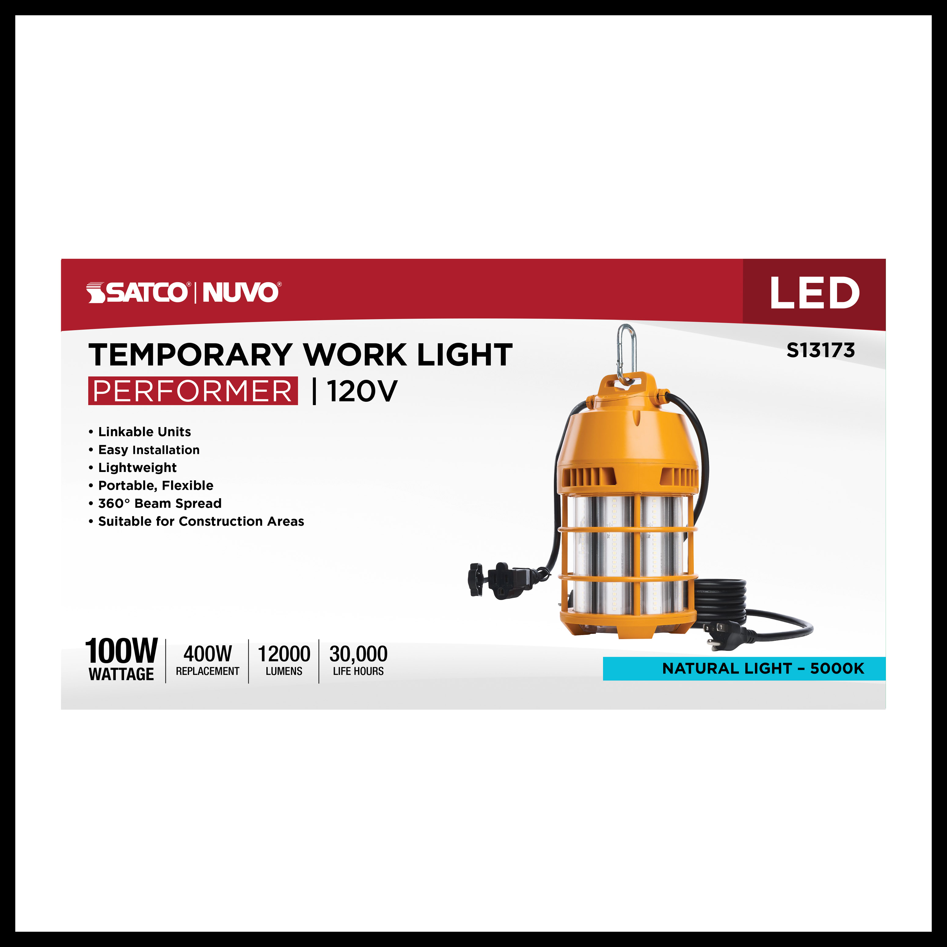 100W/LED/HID/ECO/TEMP/850/120V - S13173