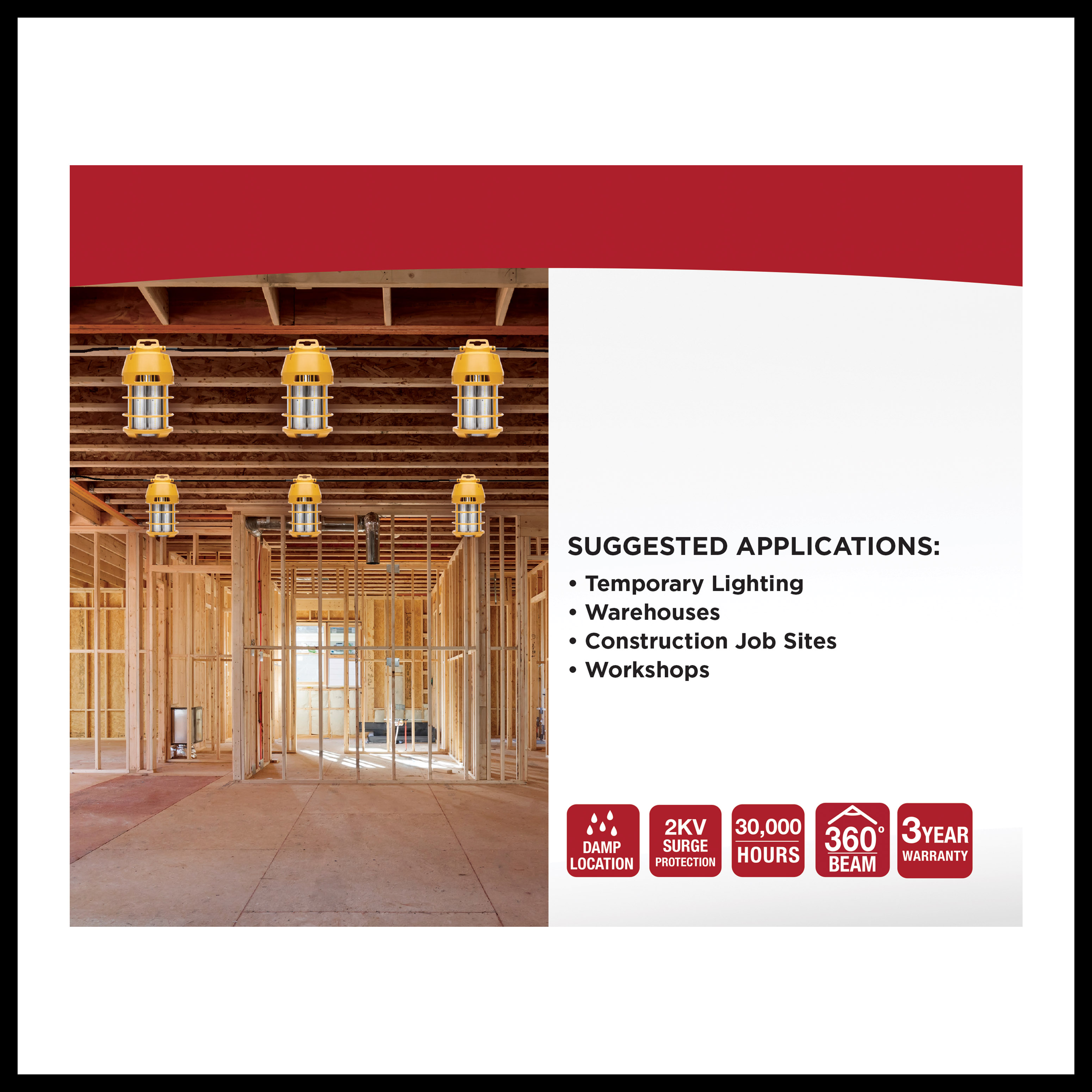 100W/LED/HID/ECO/TEMP/850/120V - S13173