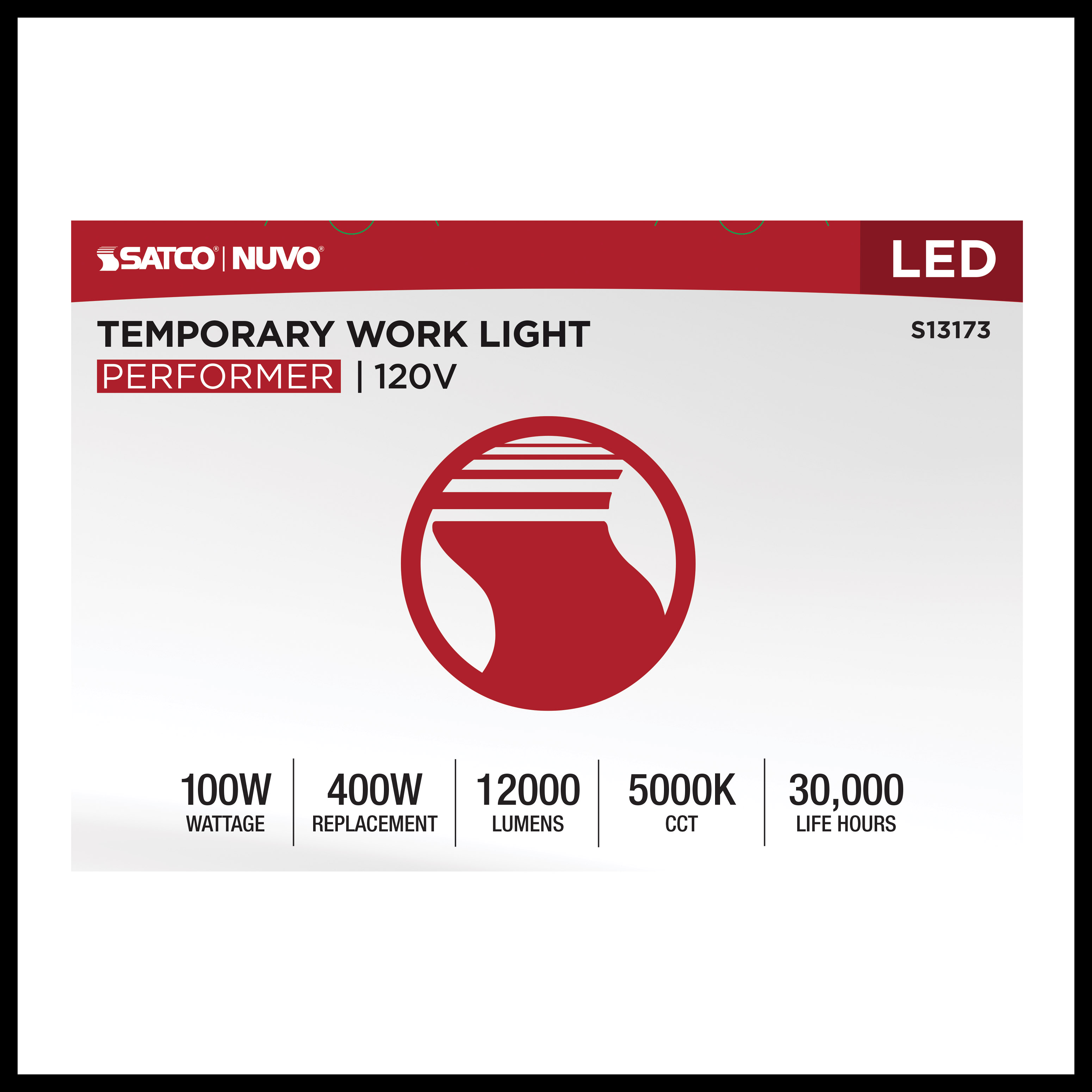 100W/LED/HID/ECO/TEMP/850/120V - S13173