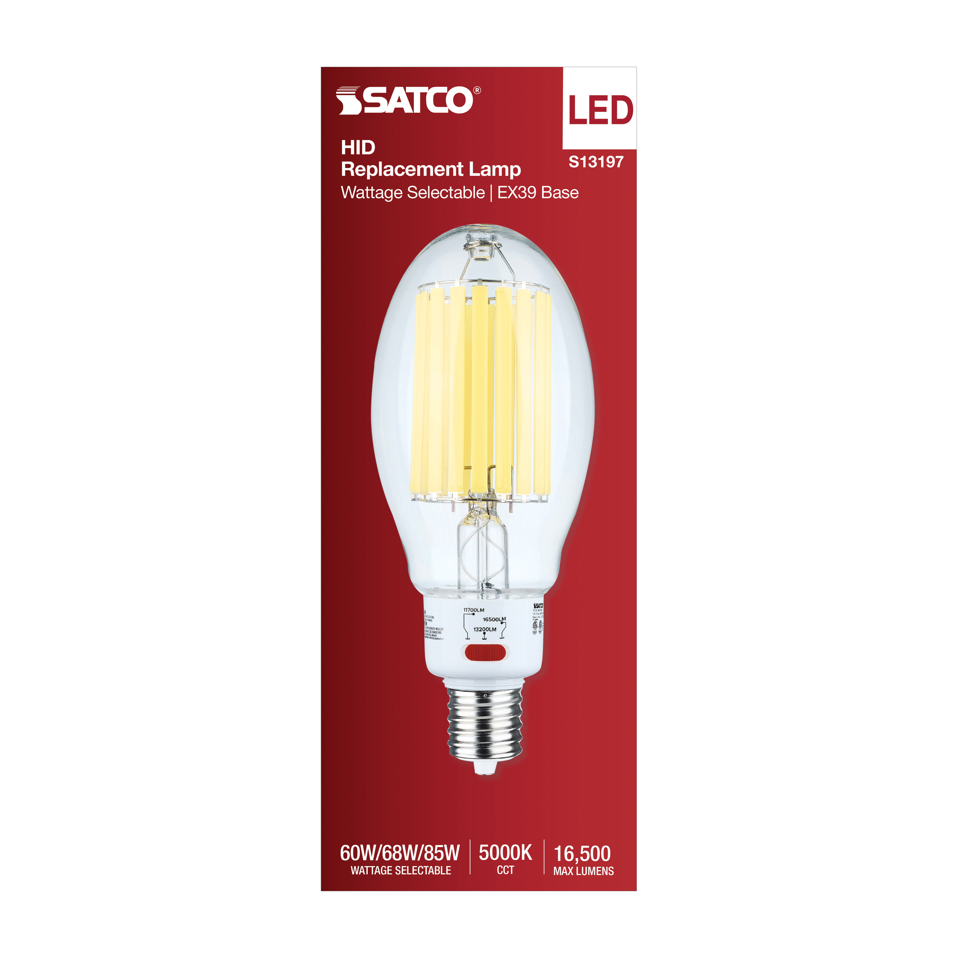 85W/LED/HID/ED37/850/EX39/CL - S13197