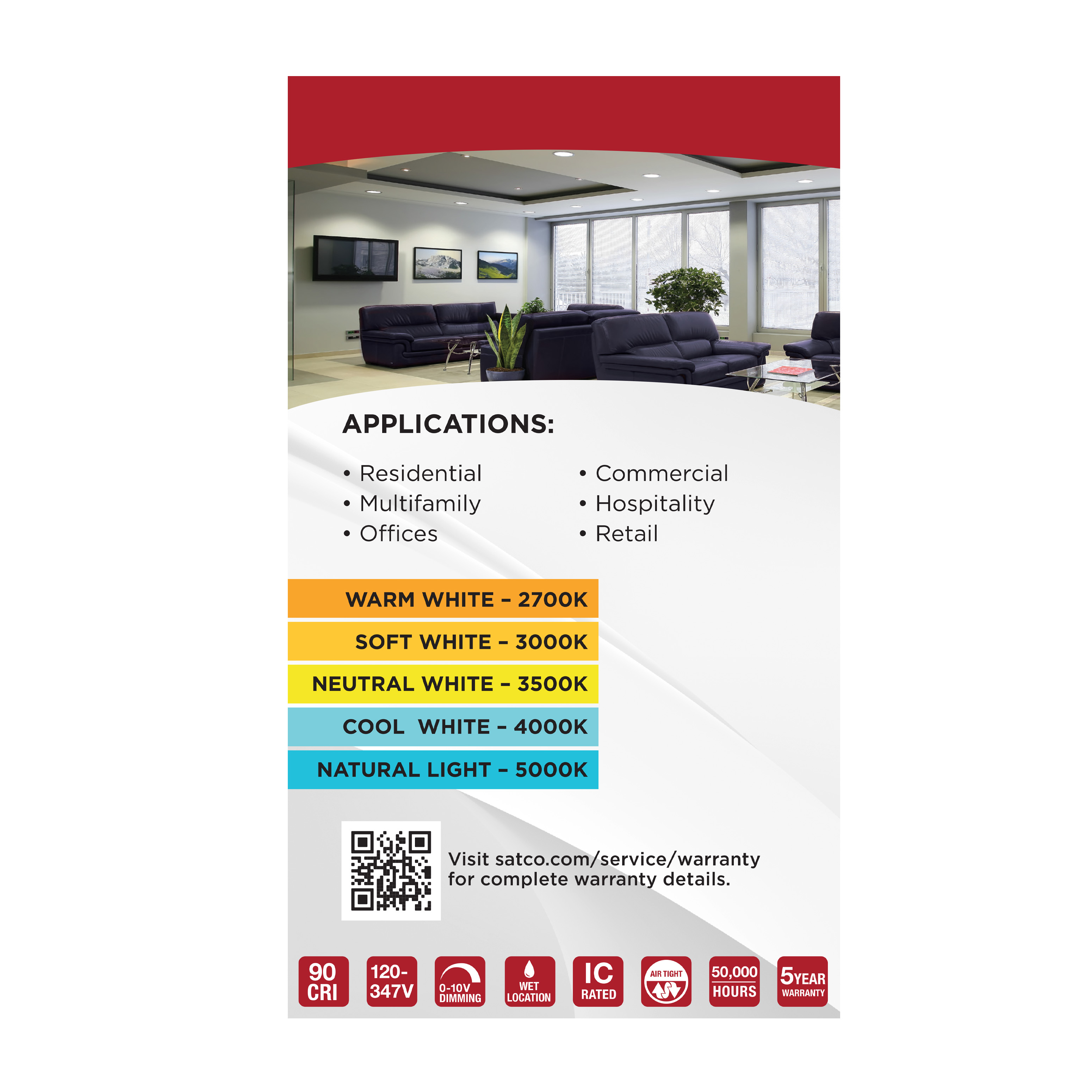 12WLED/CDL/4/RD/FS/RND - S13510