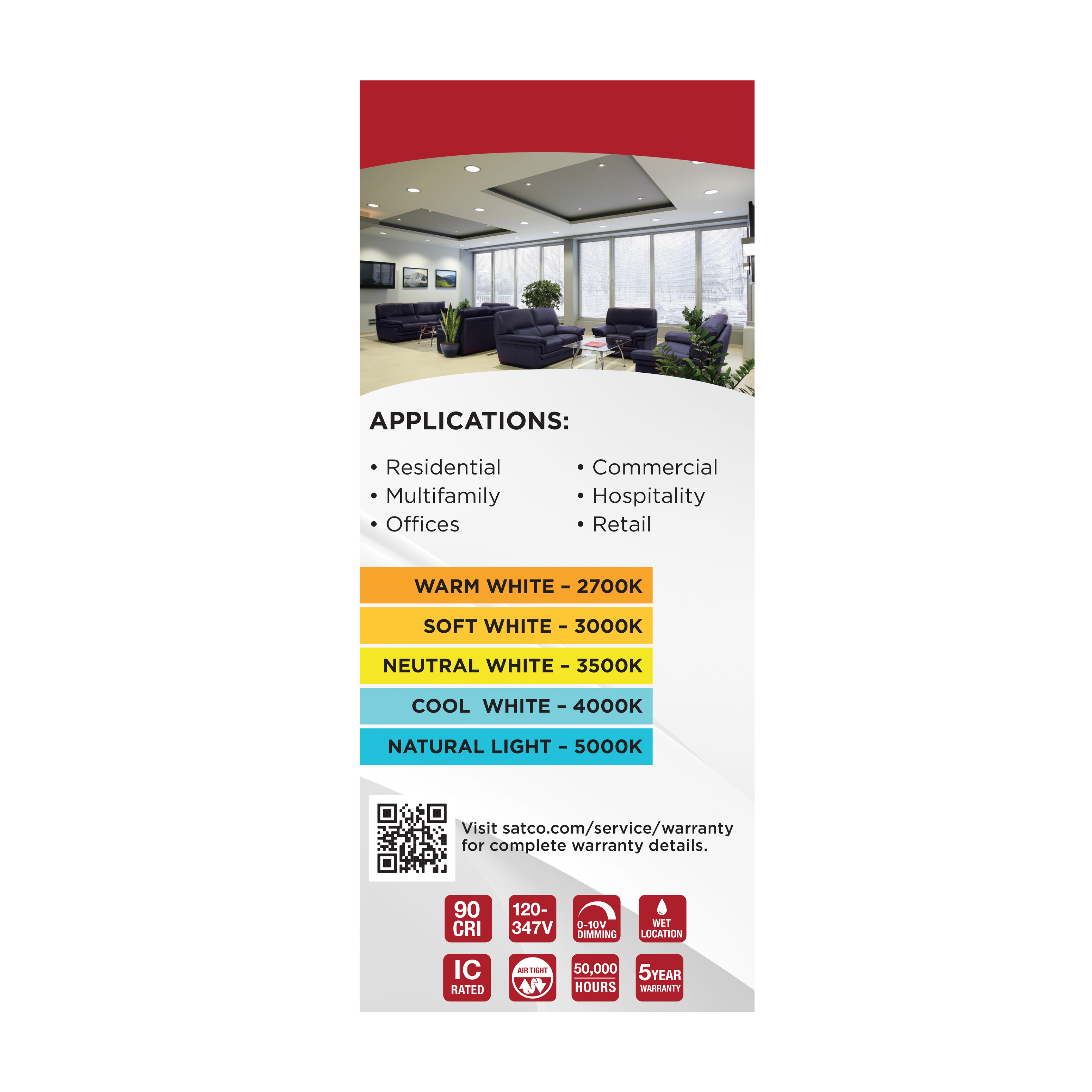 24WLED/CDL/6/RD/FS/RND - S13511