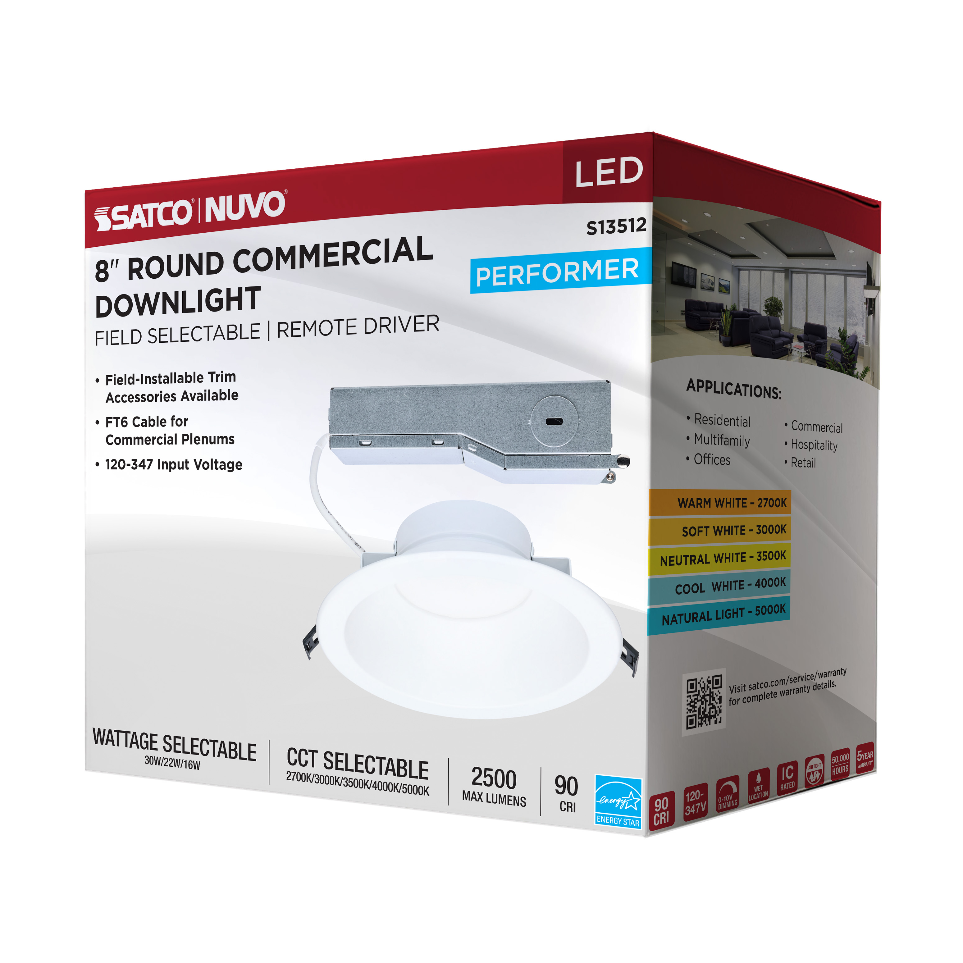 30WLED/CDL/8/RD/FS/RND - S13512