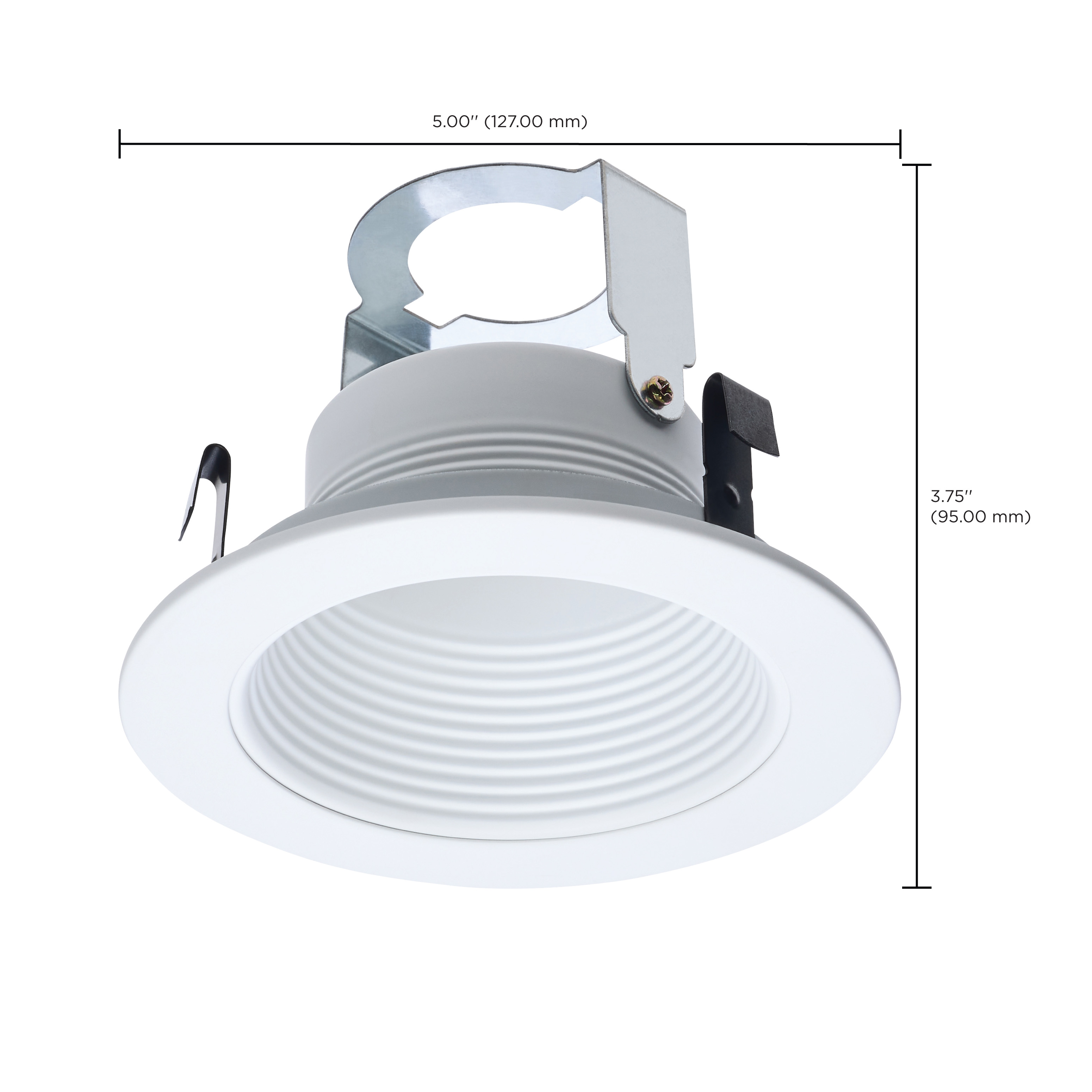 4" STEPPED BAFFLE TRIM - S14018