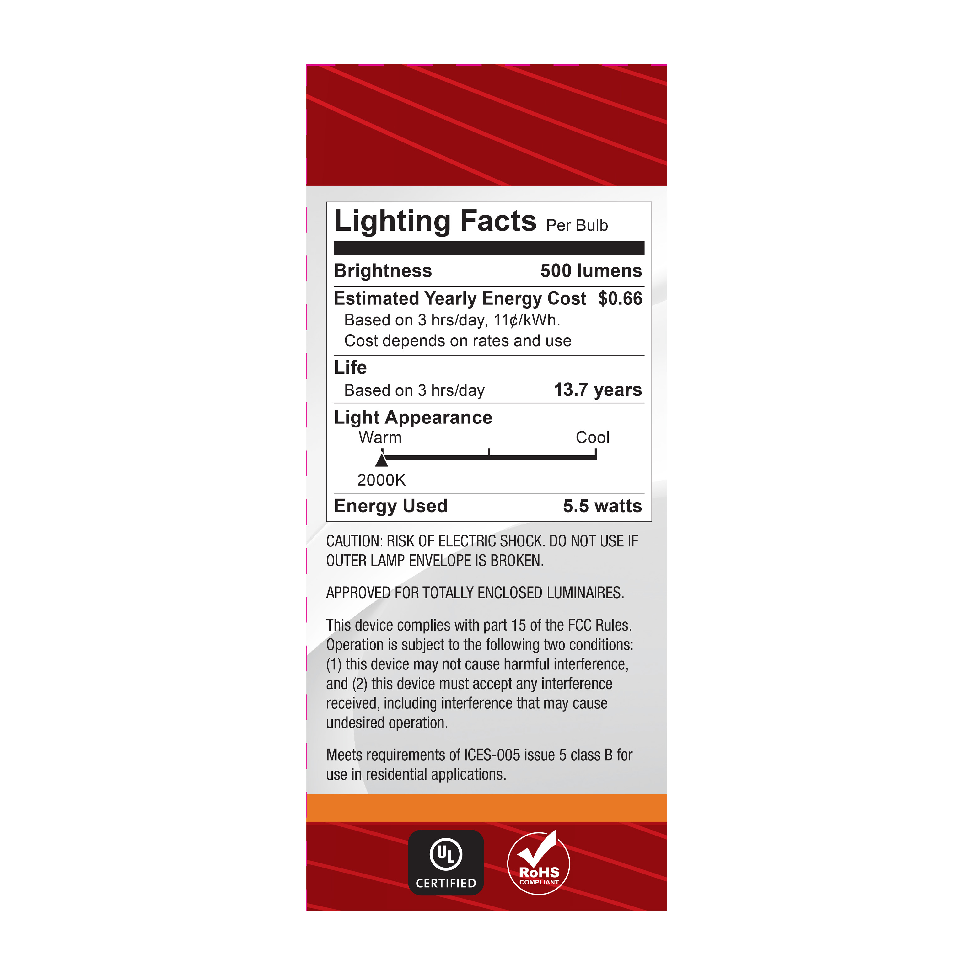 5.5ST19L/920/E26/GCAC/D - S14207