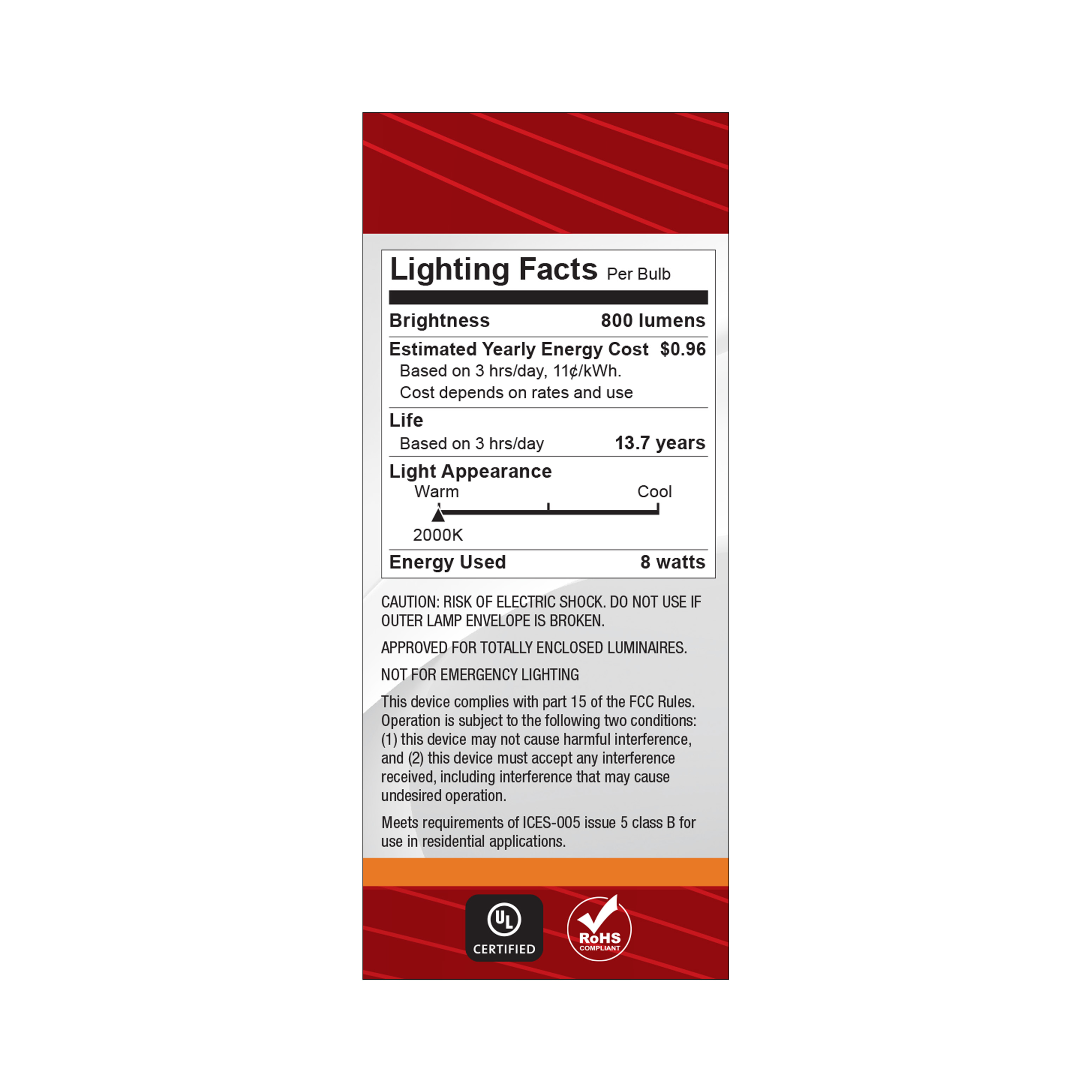 8ST19L/920/E26/GCAC/D - S14208