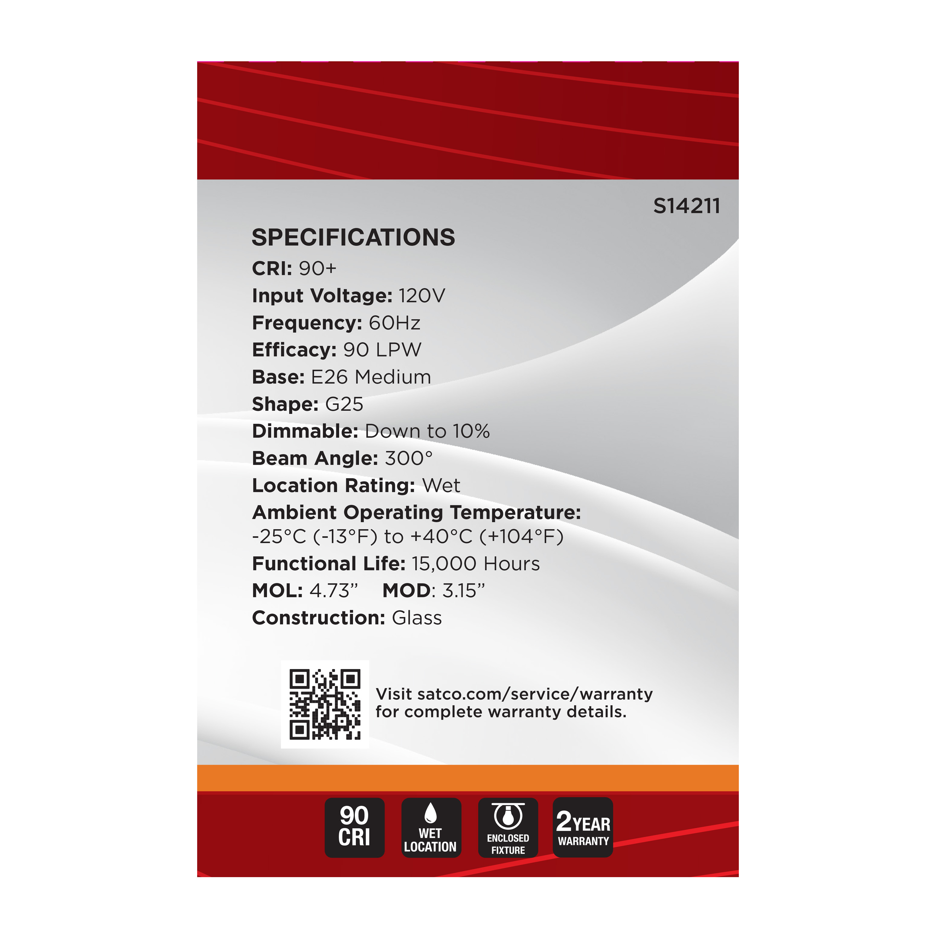 5.5G25L/920/E26/GCAC/D - S14211