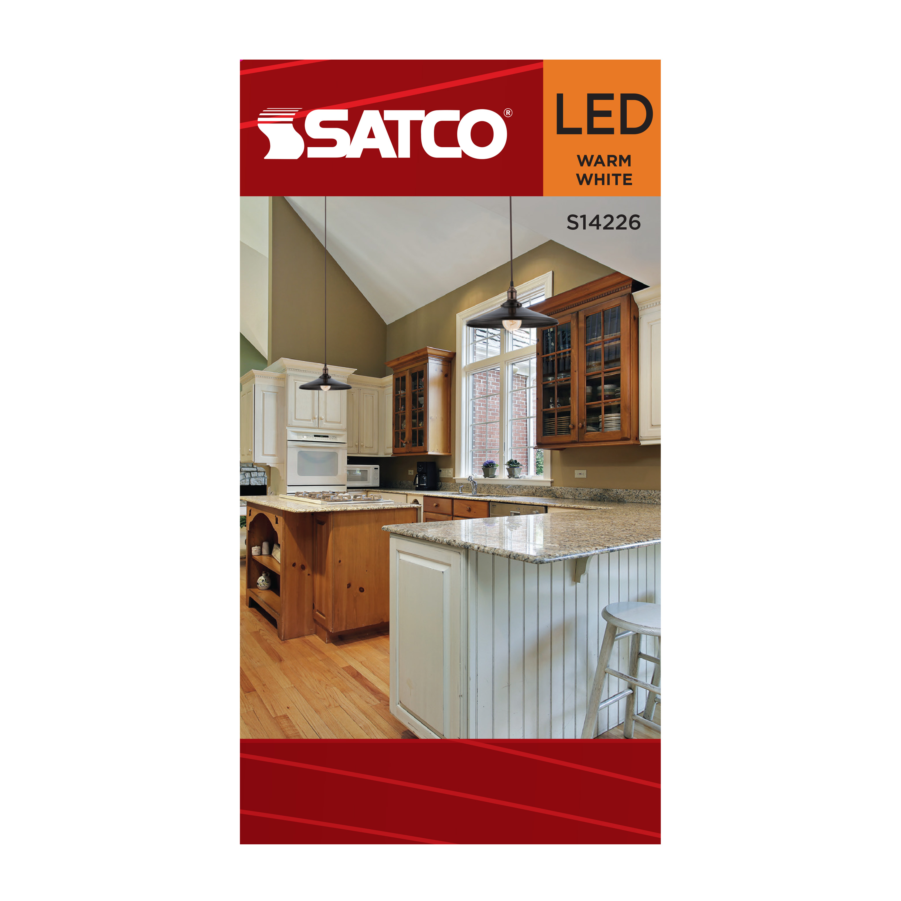 3.5 Watt A19 LED - 2000K CCT - Medium Base - Clear Glass - Amber Coil Filament - Dimmable - 120 Volt - Image 6