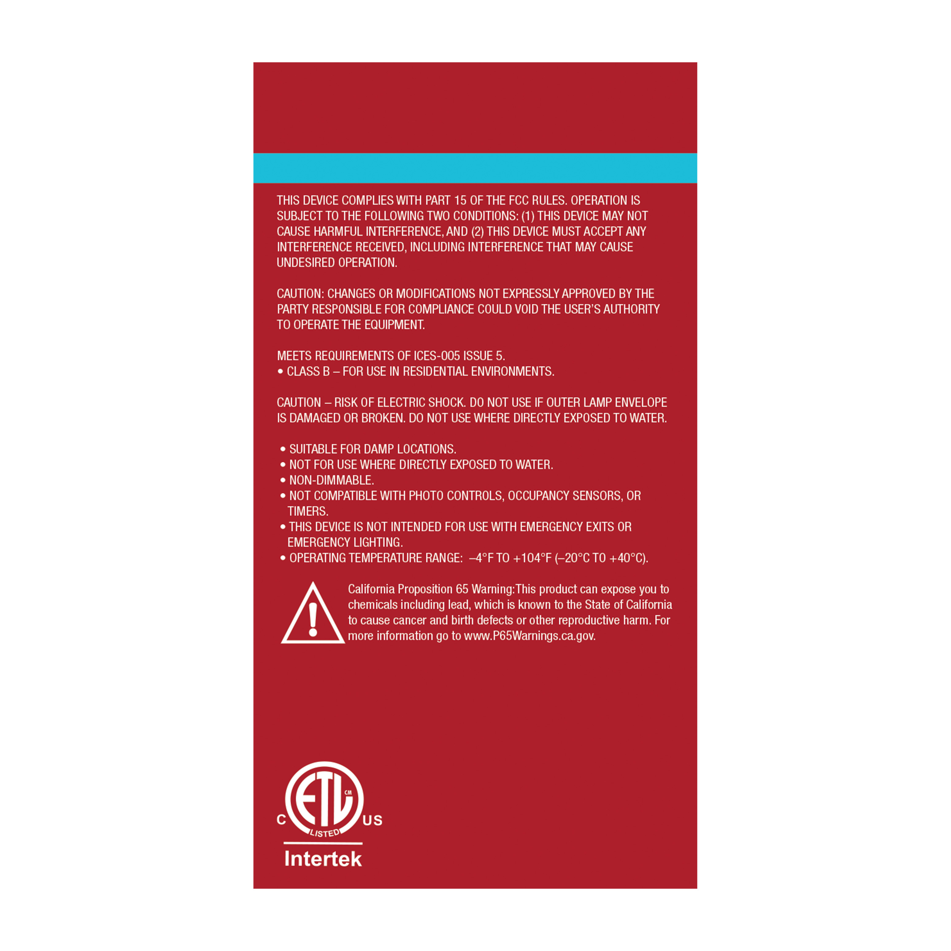 5A19L/850/E26/P/ND/4PK - S14307