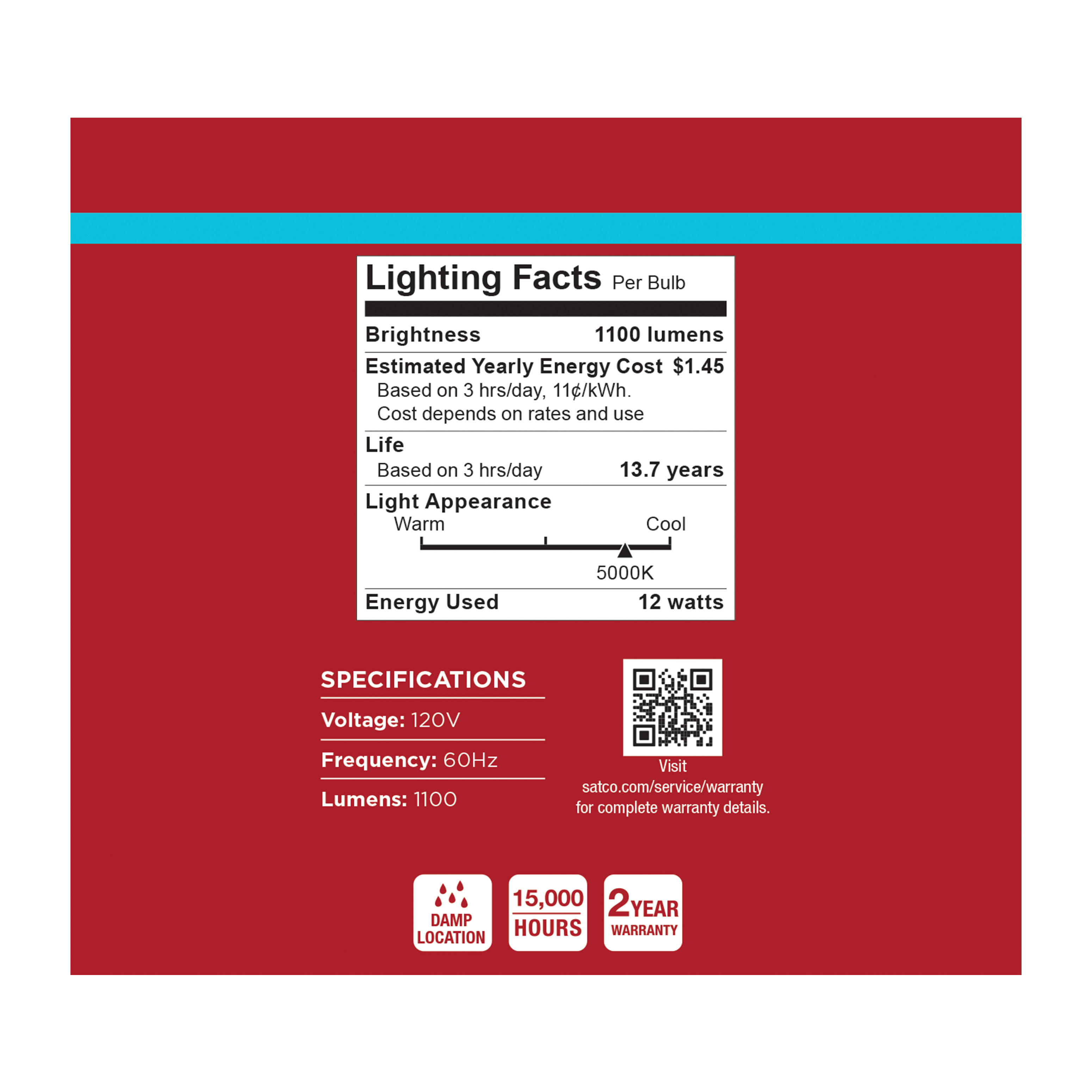 12A19L/850/E26/P/ND/12PK - S14331