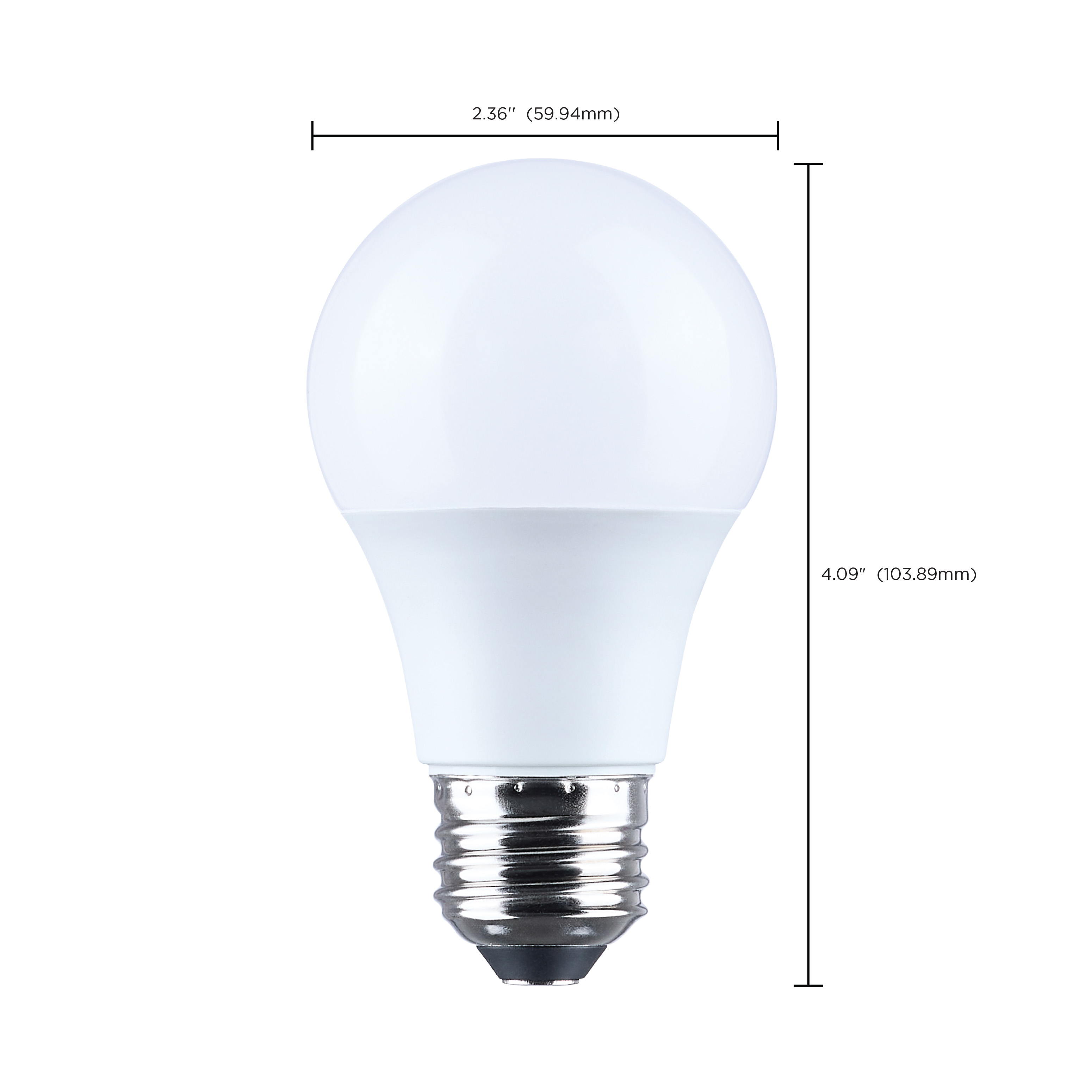 6.5A19L/950/E26/P/ND/4PK - S14351