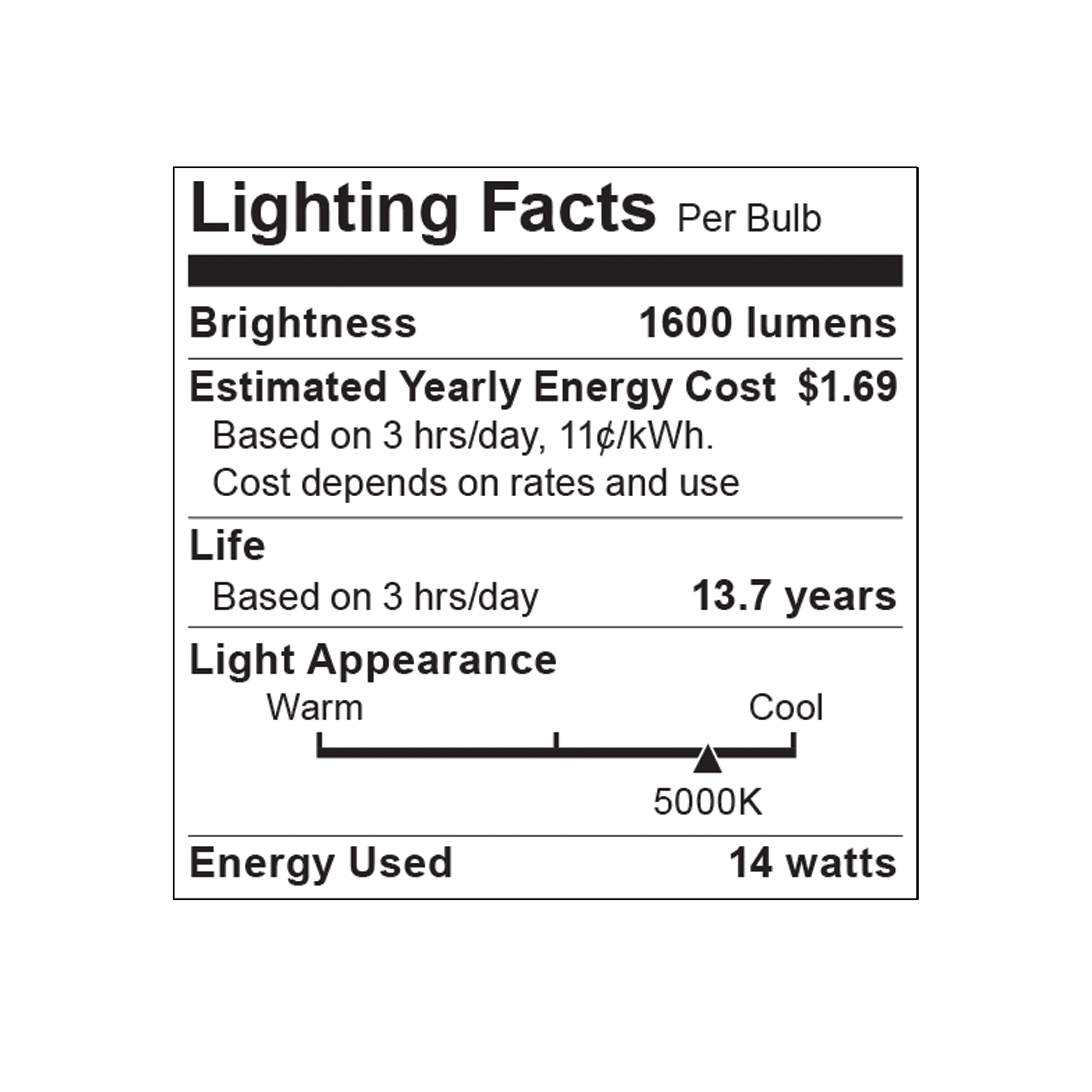 14A19L/850/E26/P/D/4PK - S15180