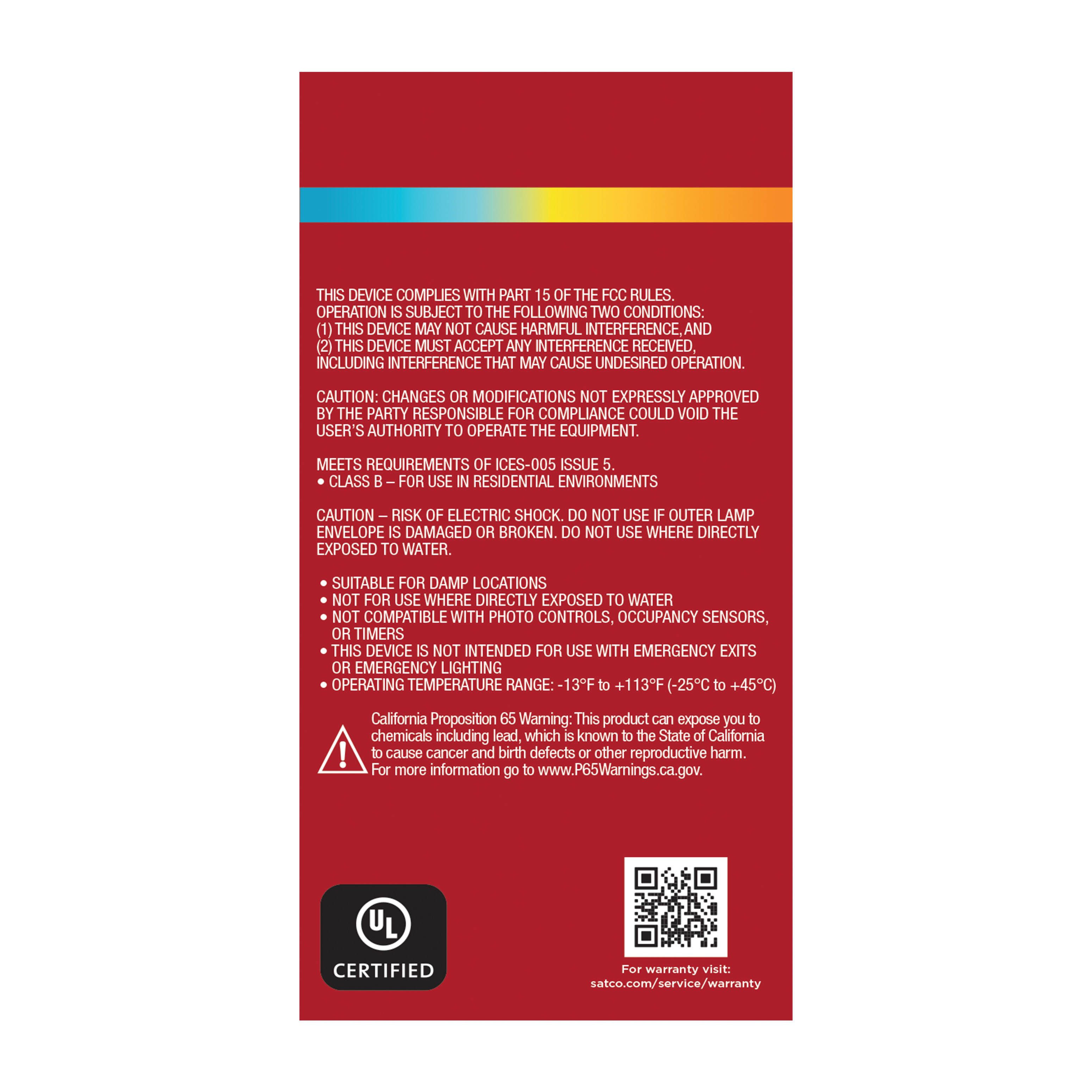 14A19L/8CCT5/E26/P/D/1PK - S15191