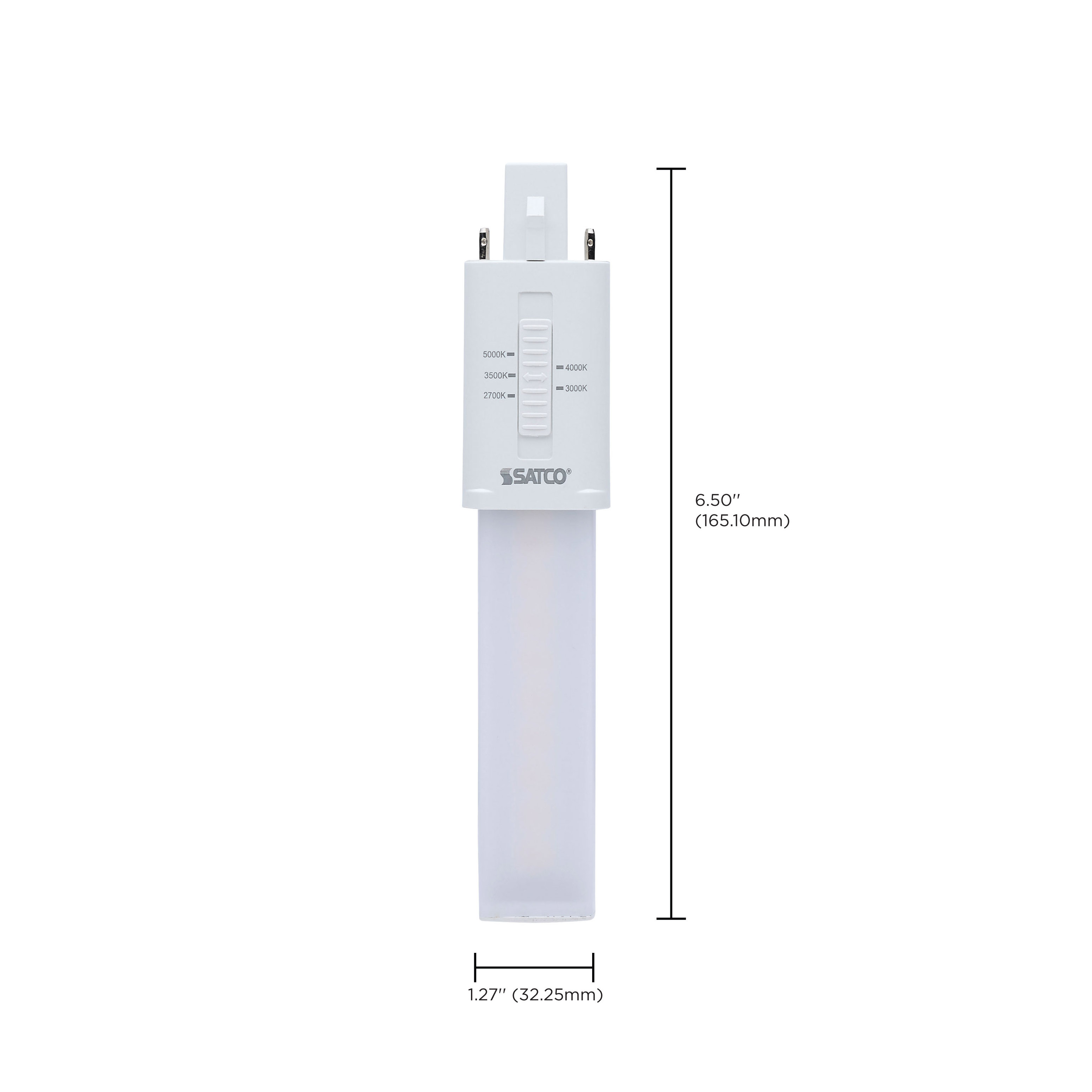 4.5W/LED/CFL/5CCT/G23/BP - S18405