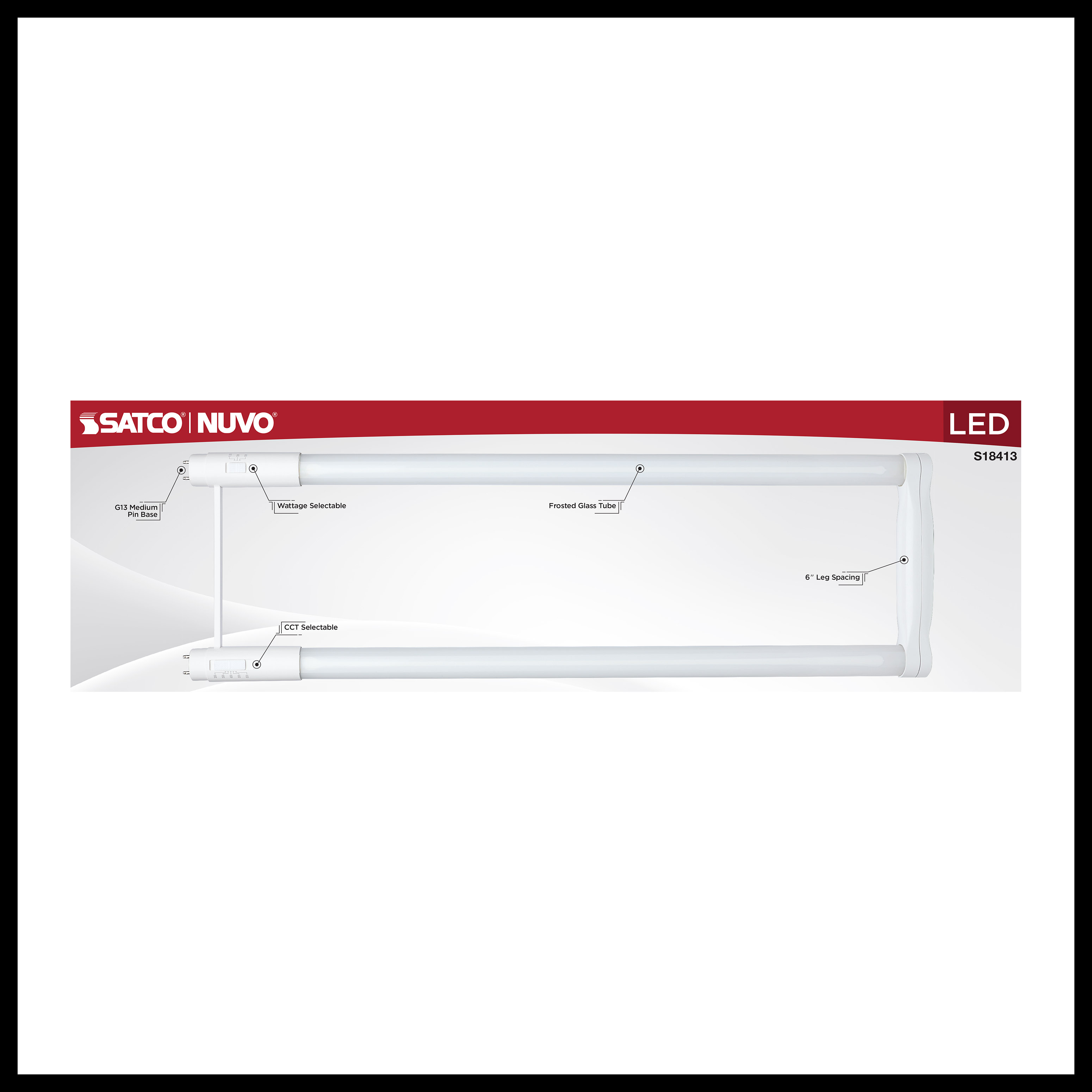 15T8/U6/LED/5CCT/DUAL - S18413