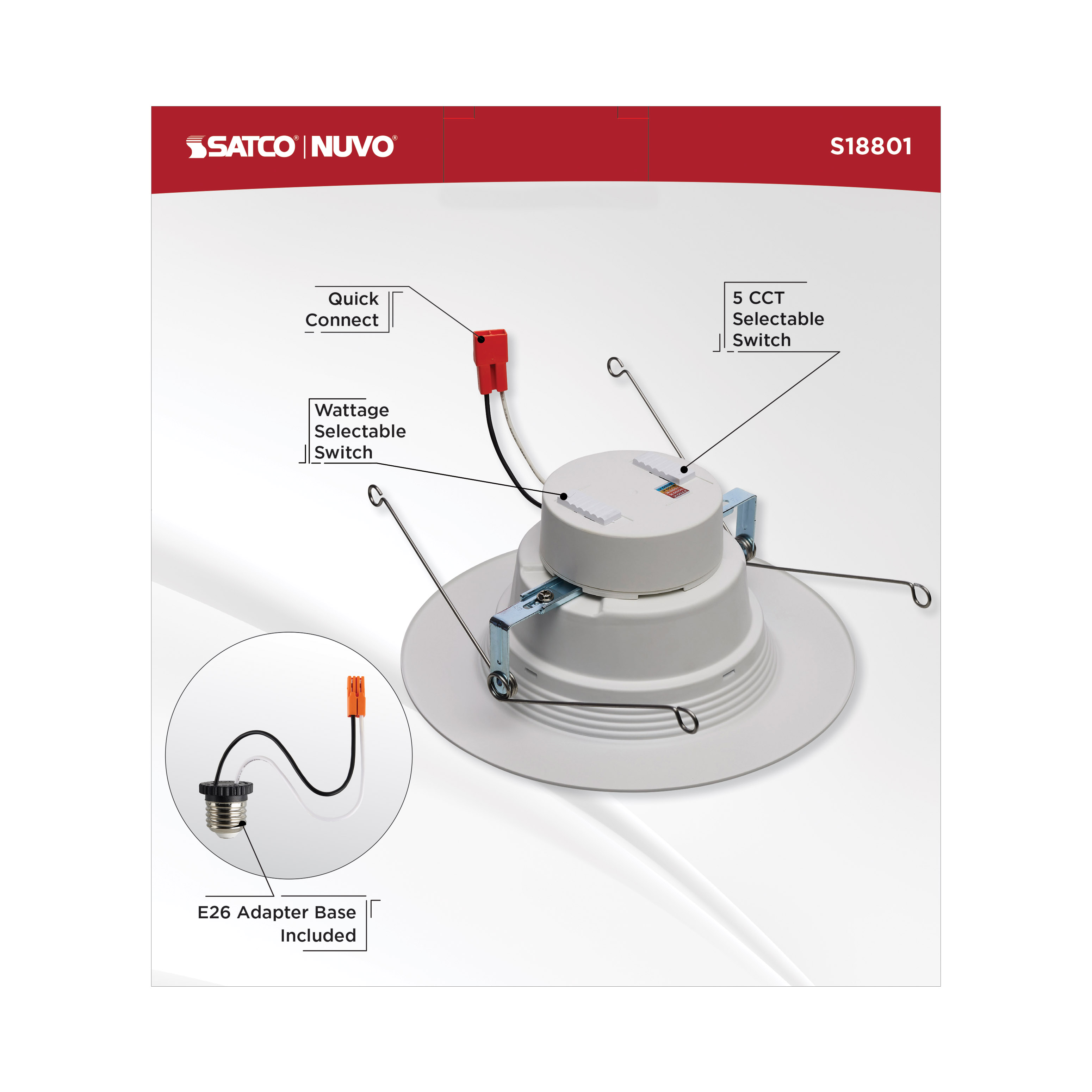 13LED/RDL/5-6/WS/5CCT/RD - S18801