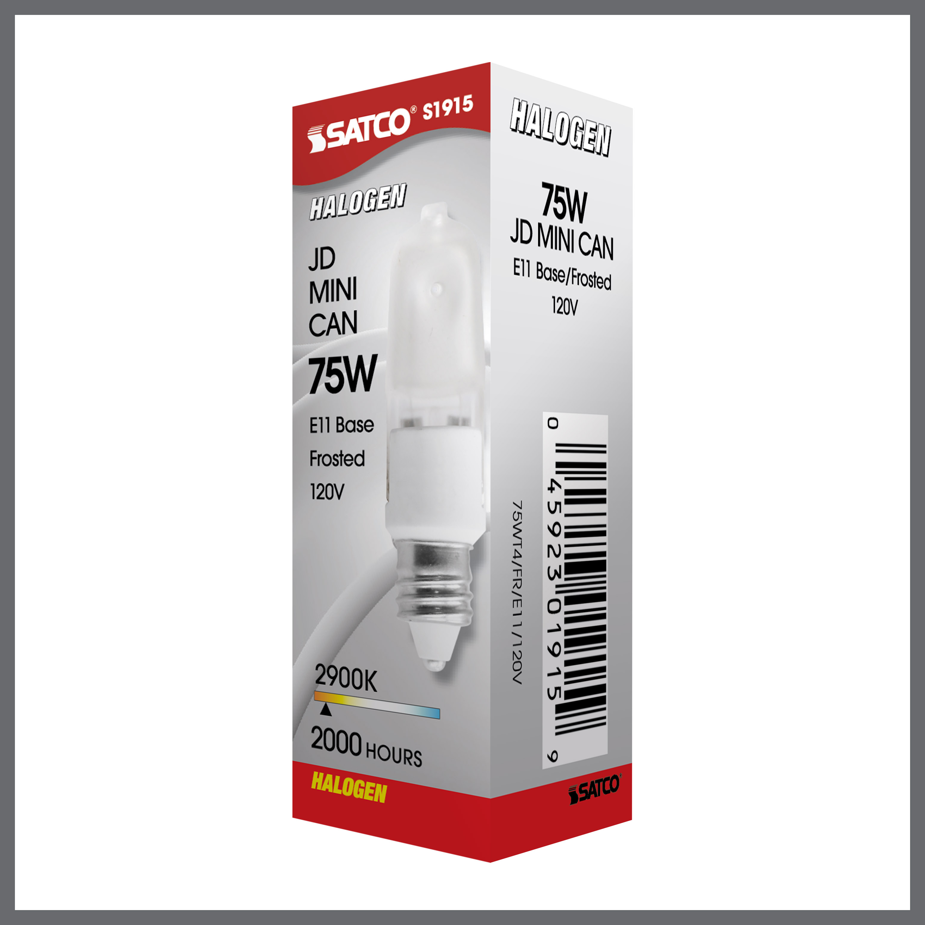 75W MINI-CAN FROSTED 120V. - S1915