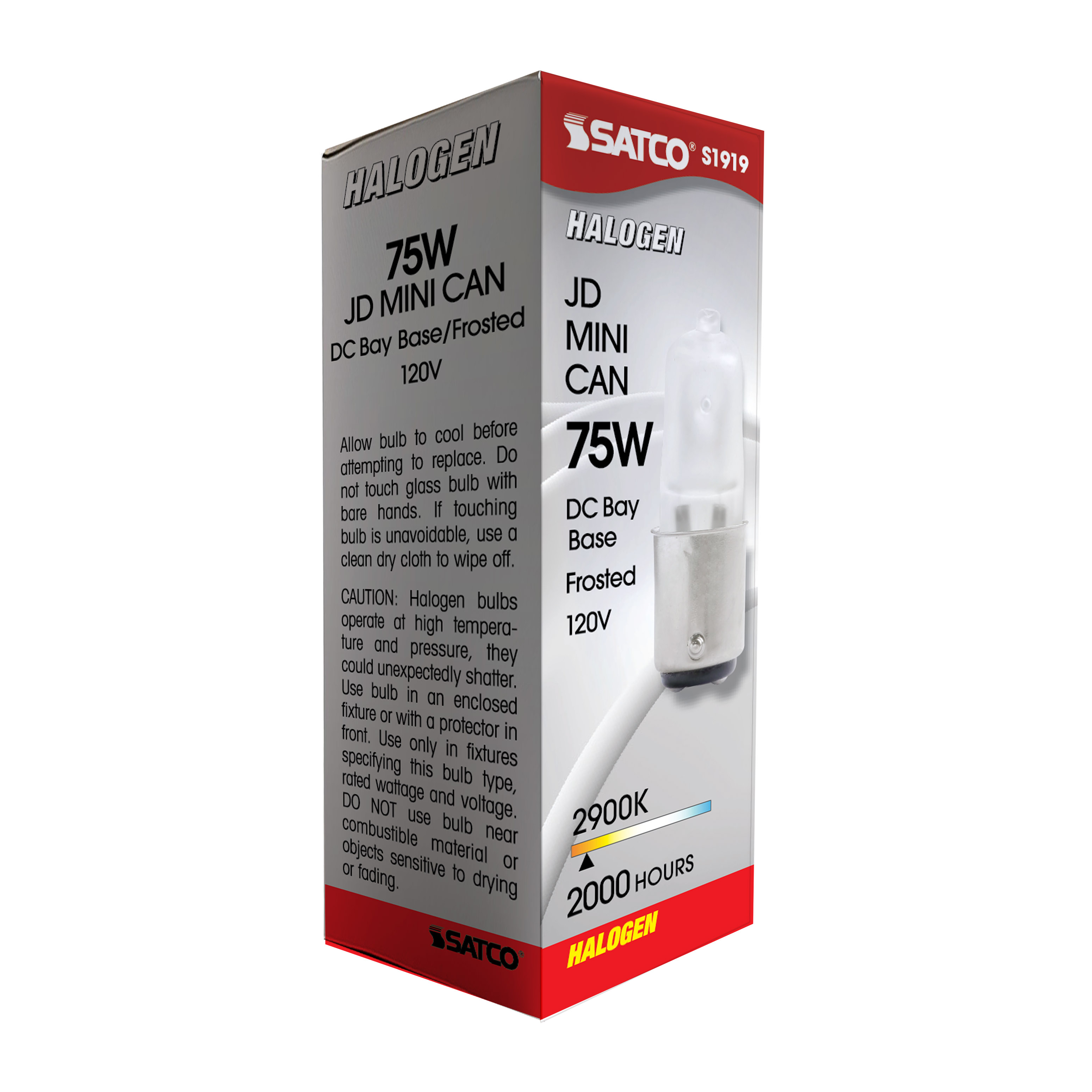 75W D.C. BAY FROSTED 120V. - S1919