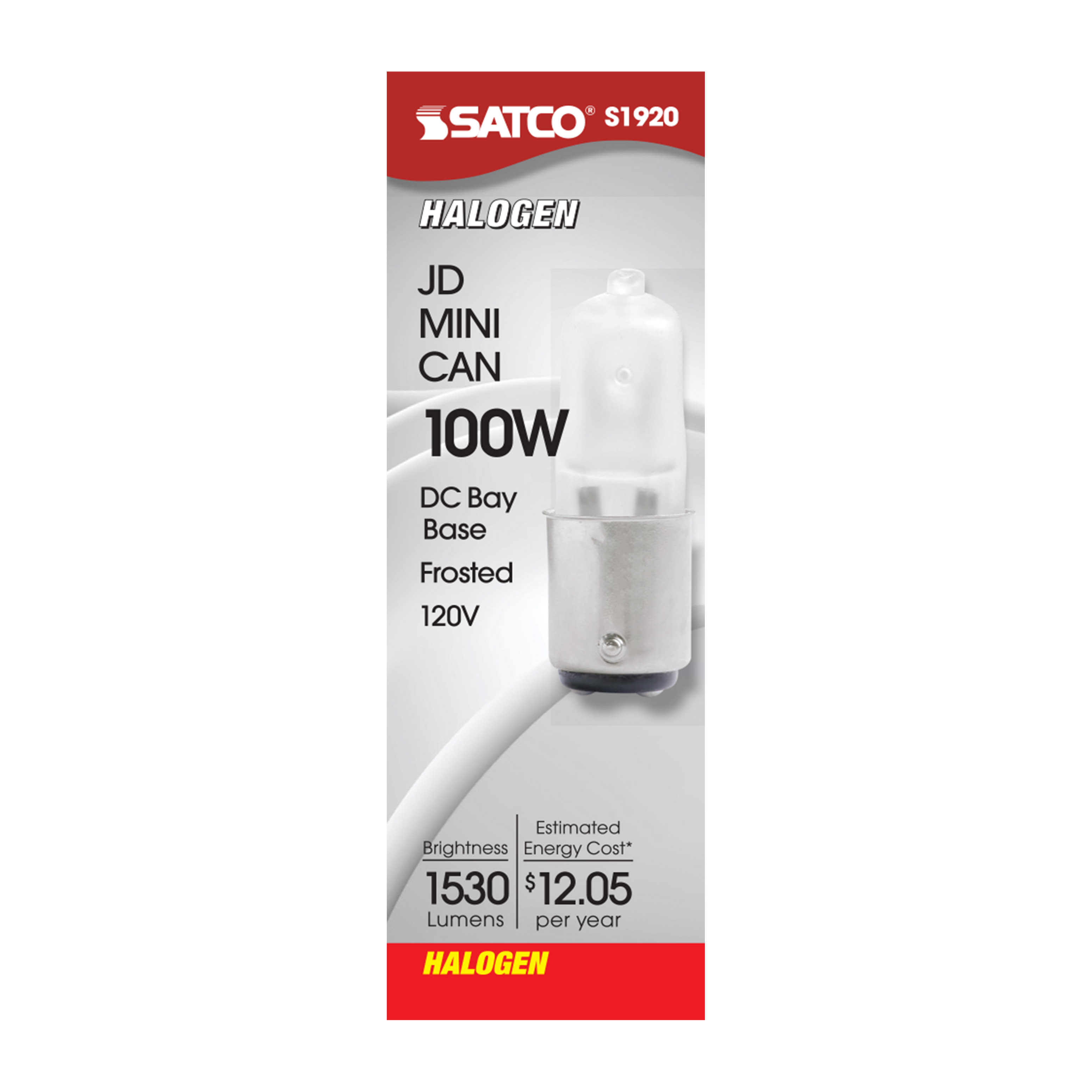 100W D.C. BAY FROSTED 120V. - S1920