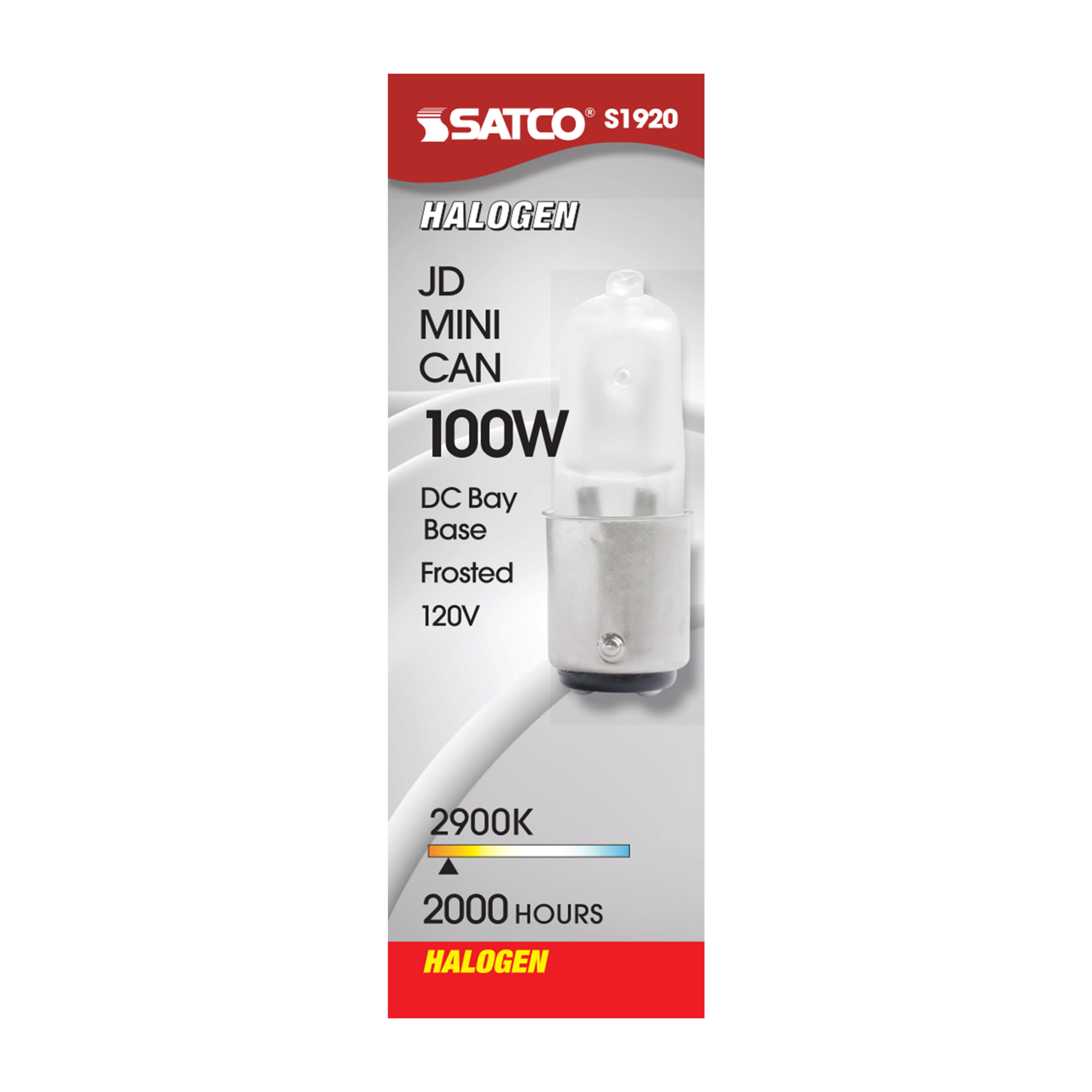 100W D.C. BAY FROSTED 120V. - S1920