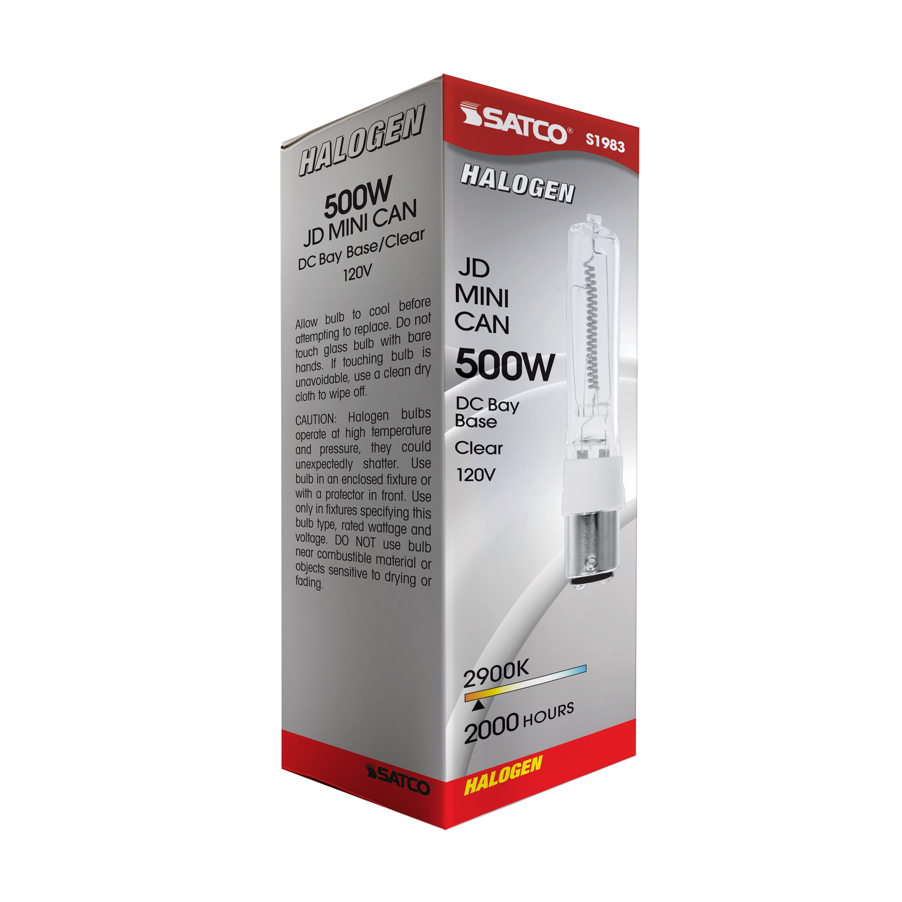 500W JD DC BAYONET CLEAR - S1983