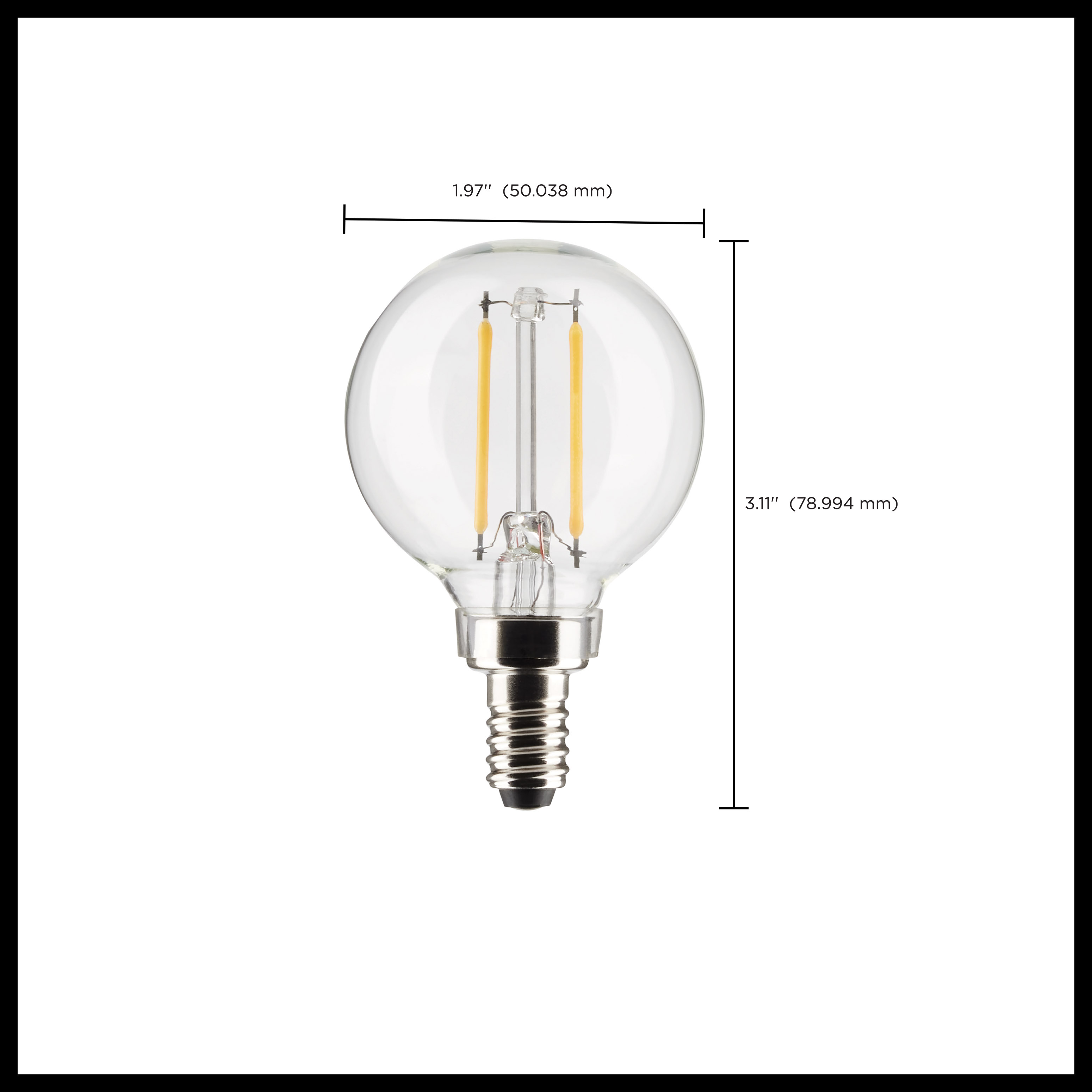 S21201 3G16.5/LED/CL/940/120V/E12