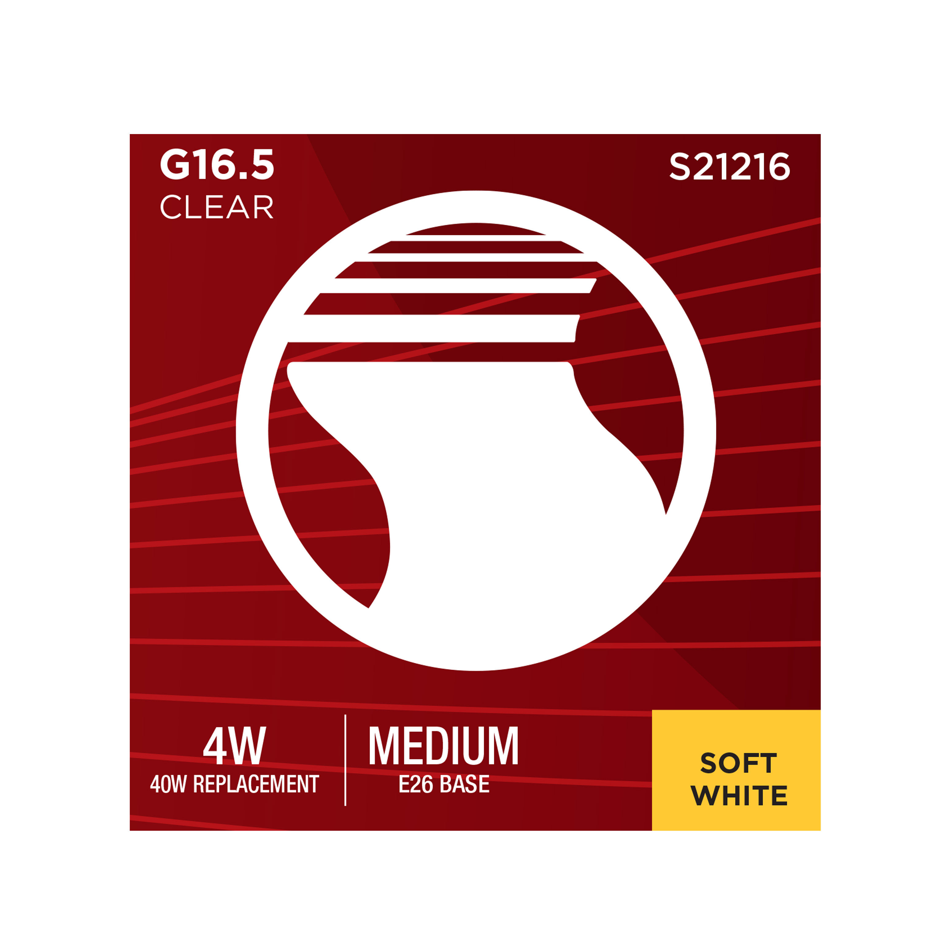 S21216 4G16.5/LED/CL/930/120V/E26