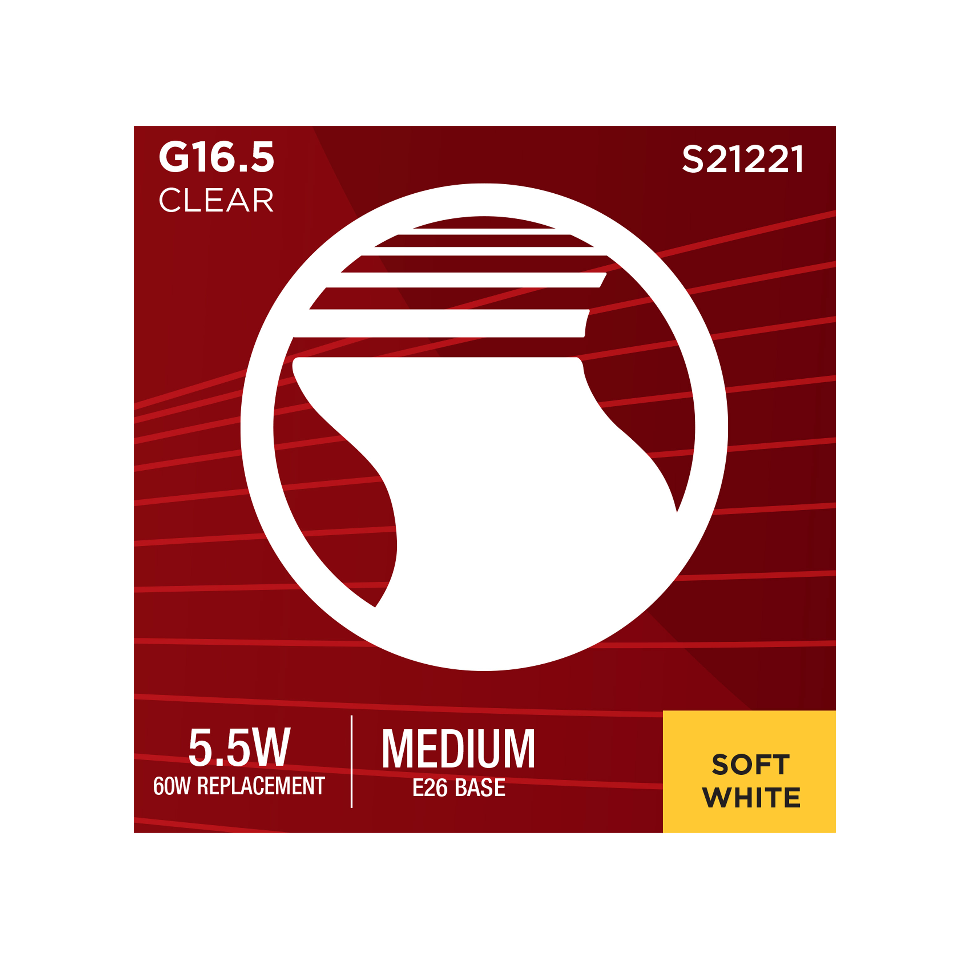 5.5G16.5/LED/CL/930/120V/E26 - S21221