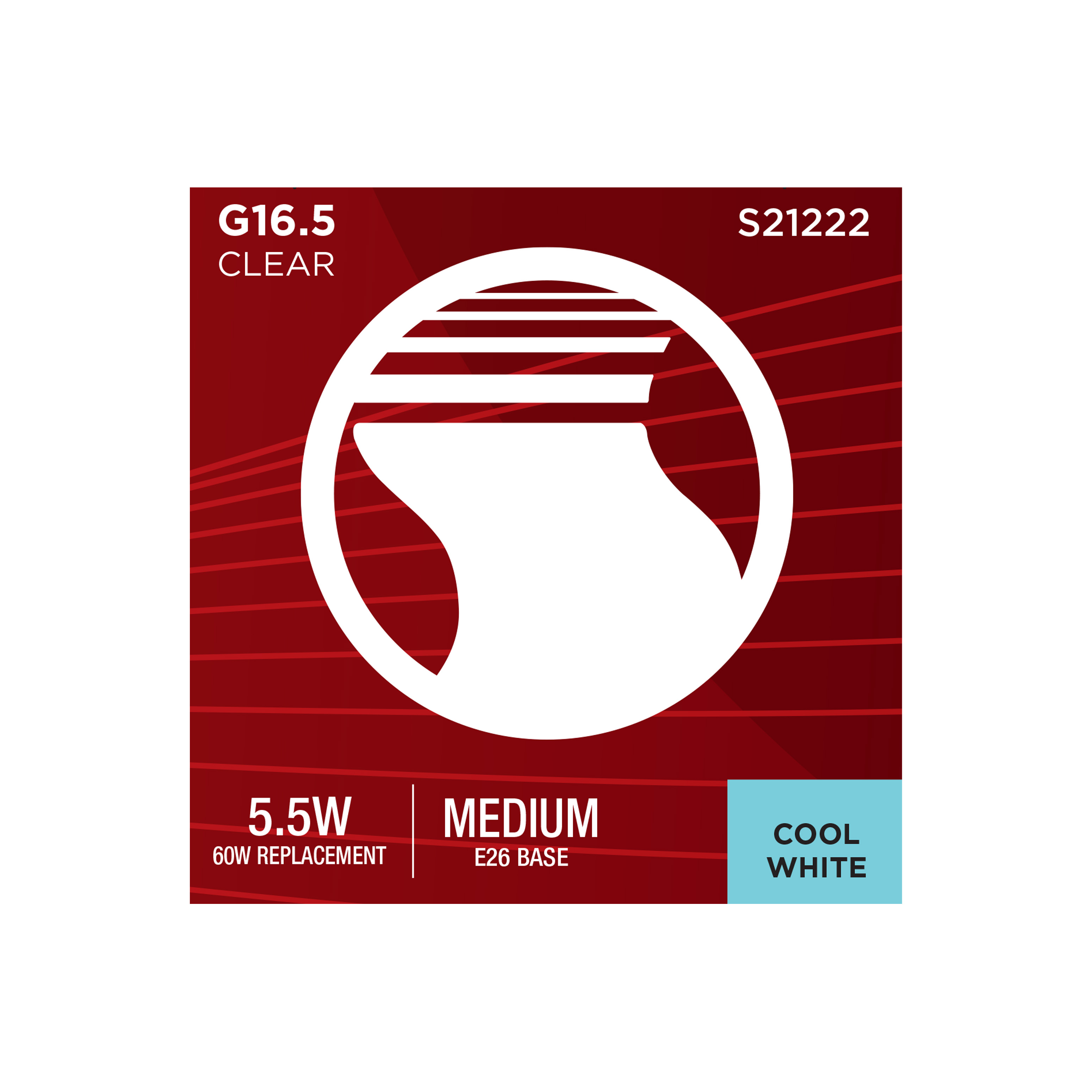 S21222 5.5G16.5/LED/CL/940/120V/E26