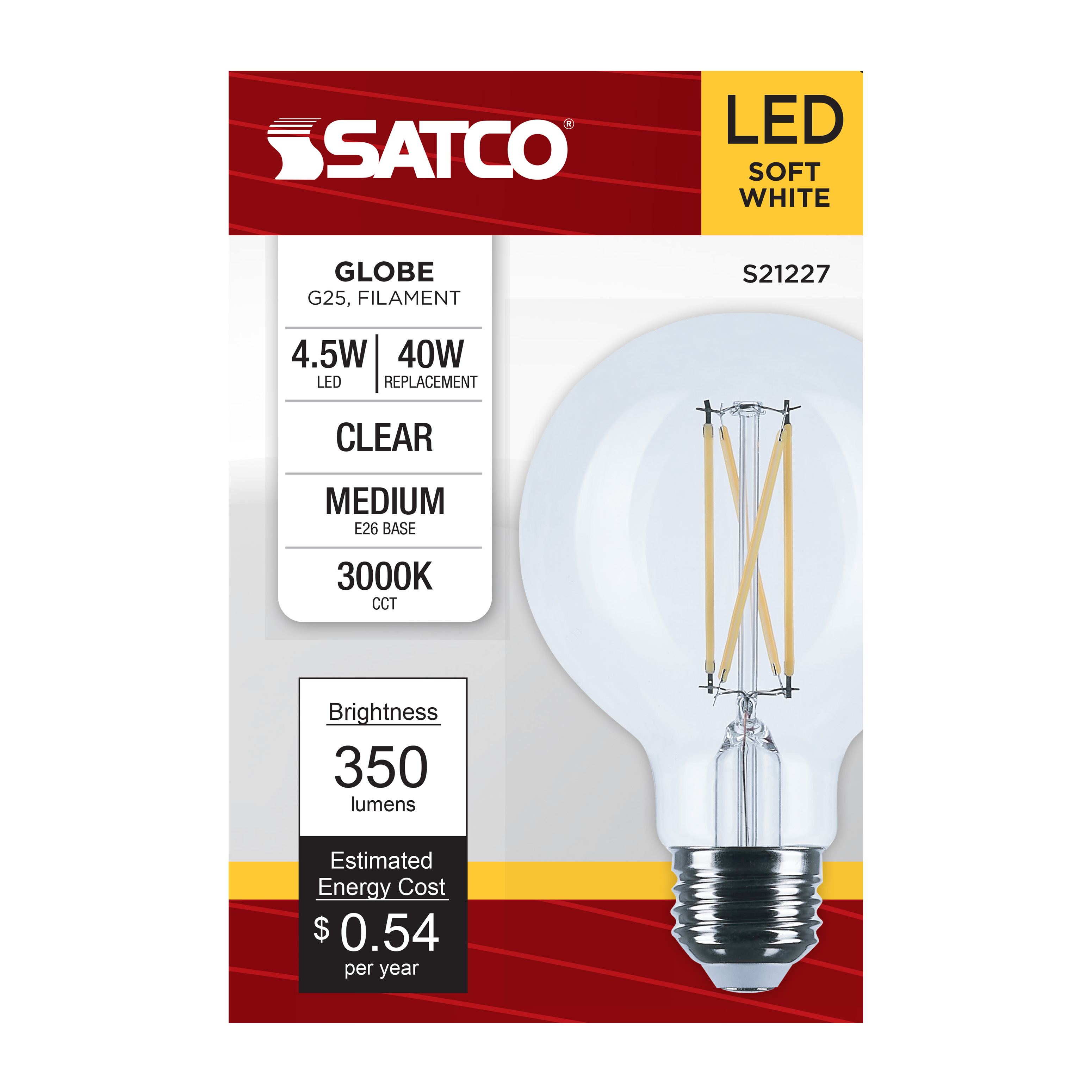 4.5G25/LED/CL/930/120V - S21227