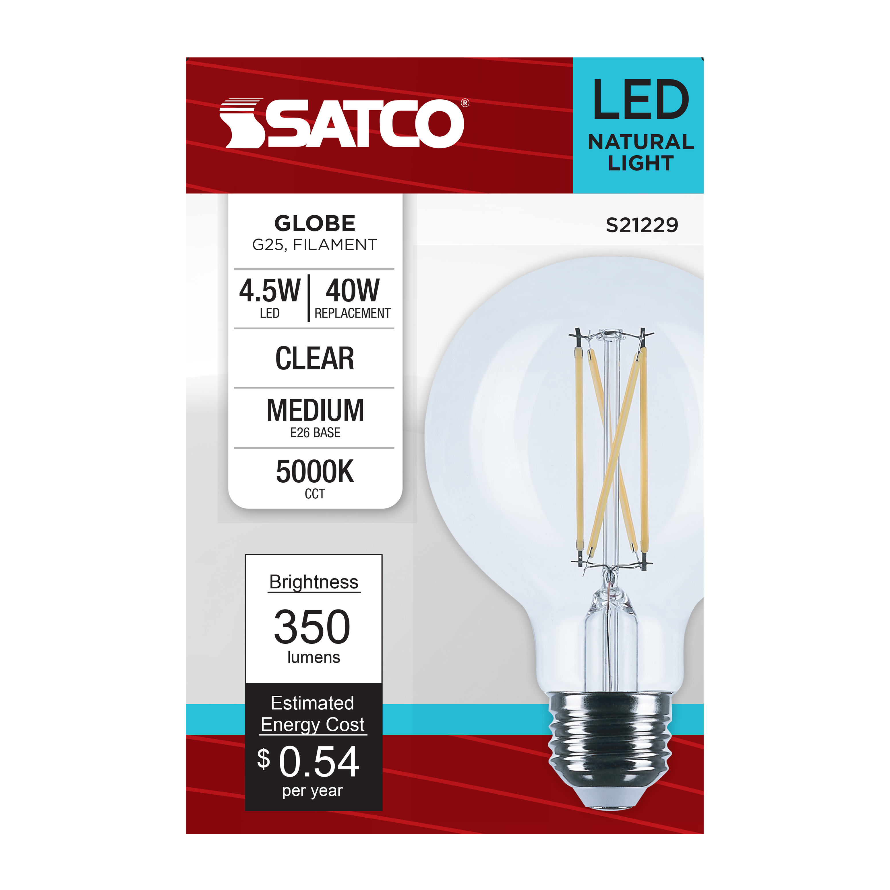 4.5G25/LED/CL/950/120V - S21229