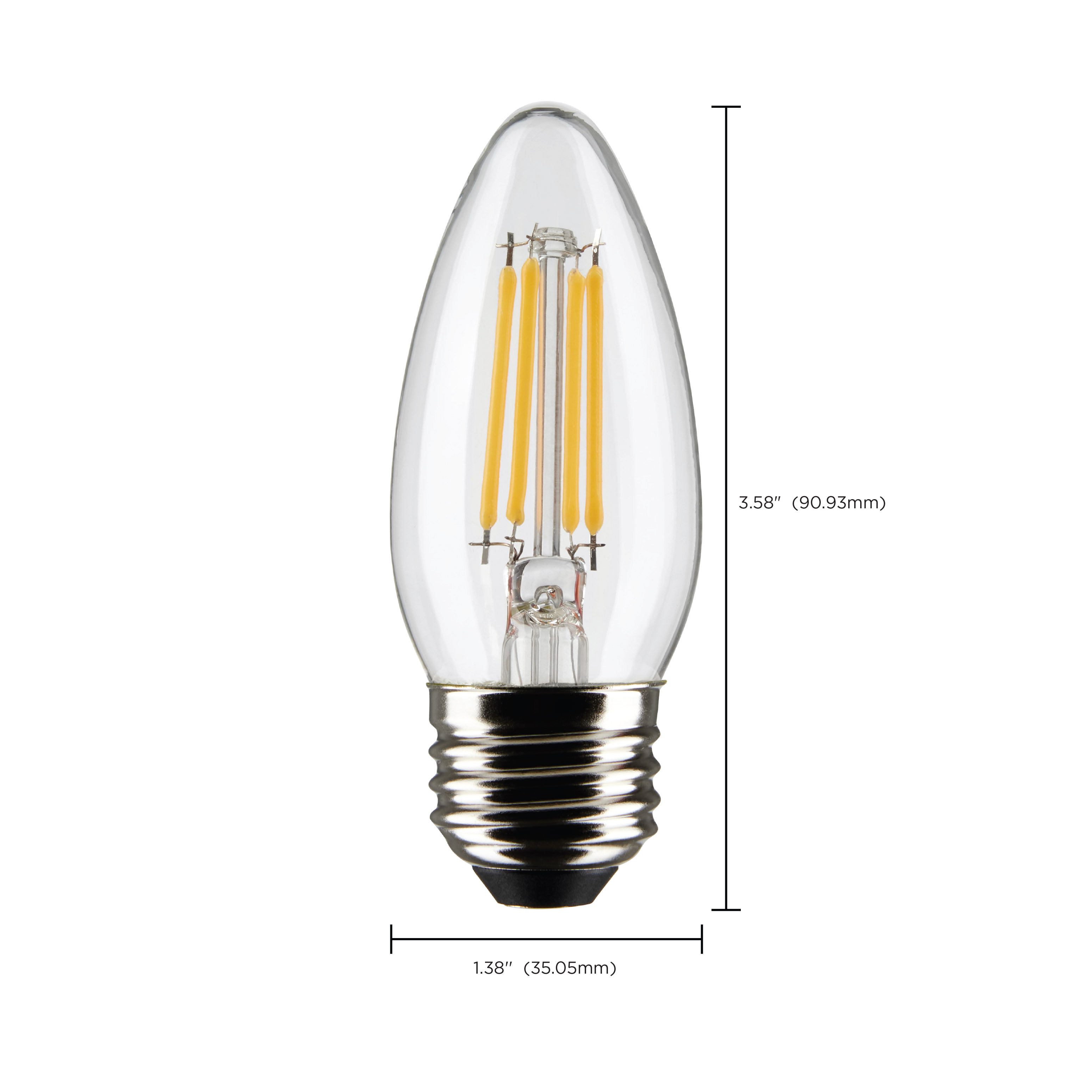 4B11/LED/927/CL/120V/E26 - S21284