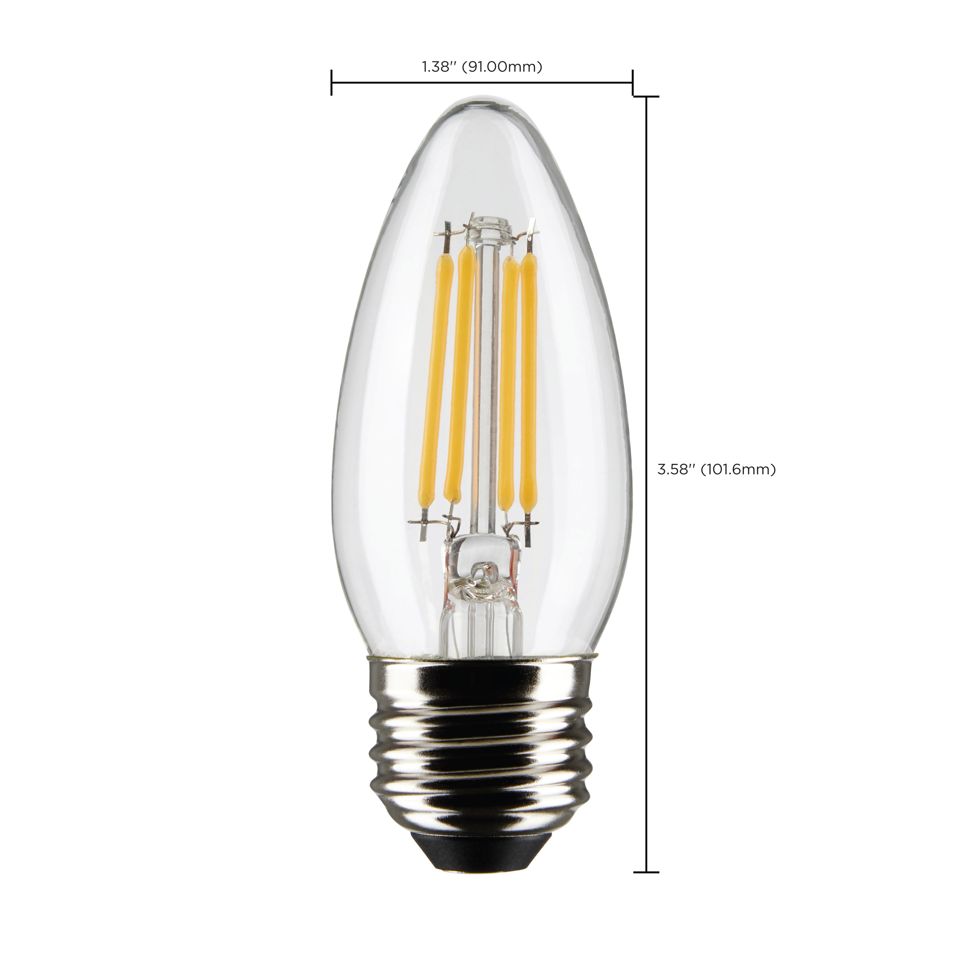 4B11/LED/940/CL/120V/E26 - S21286
