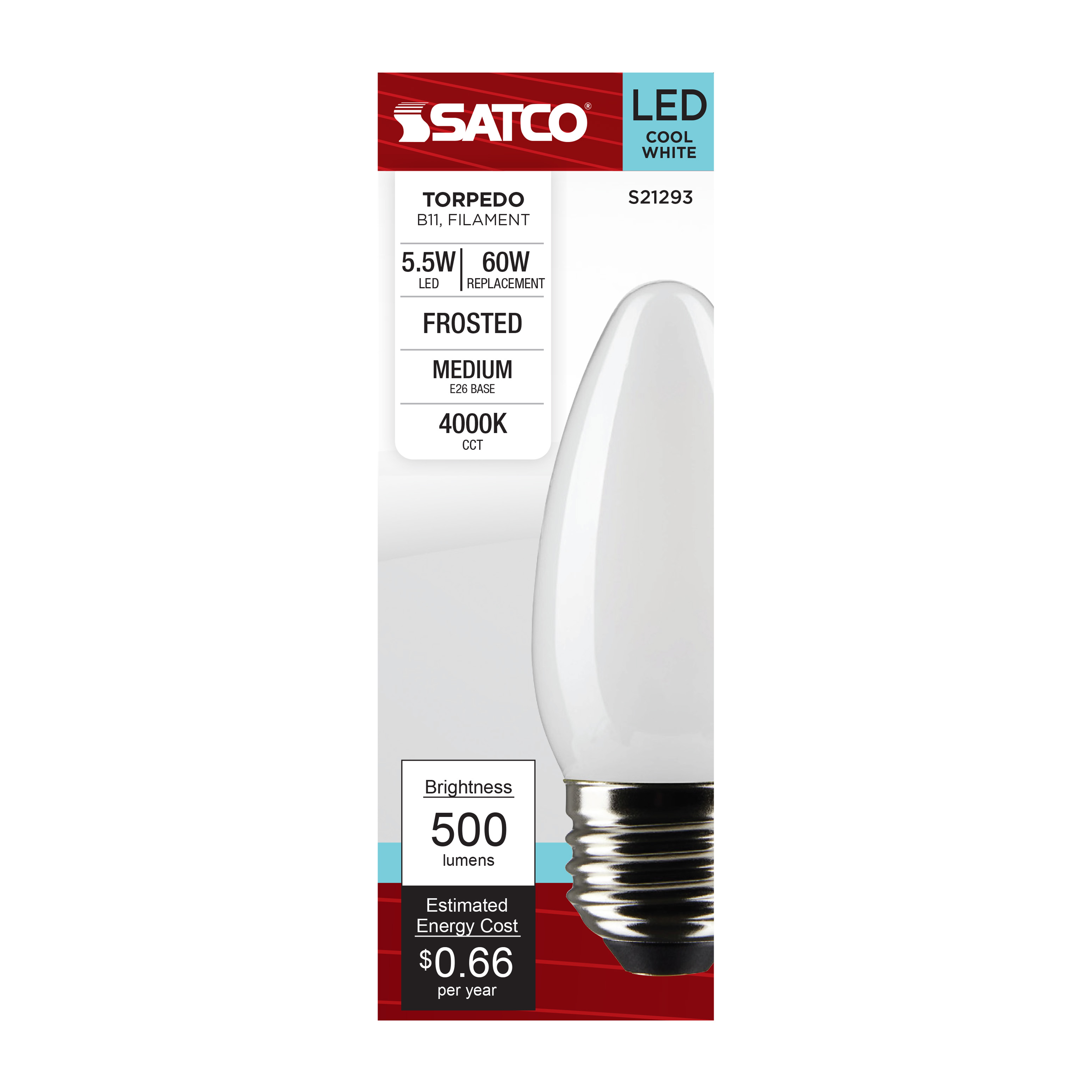 5.5B11/LED/940/FR/120V/E26 - S21293