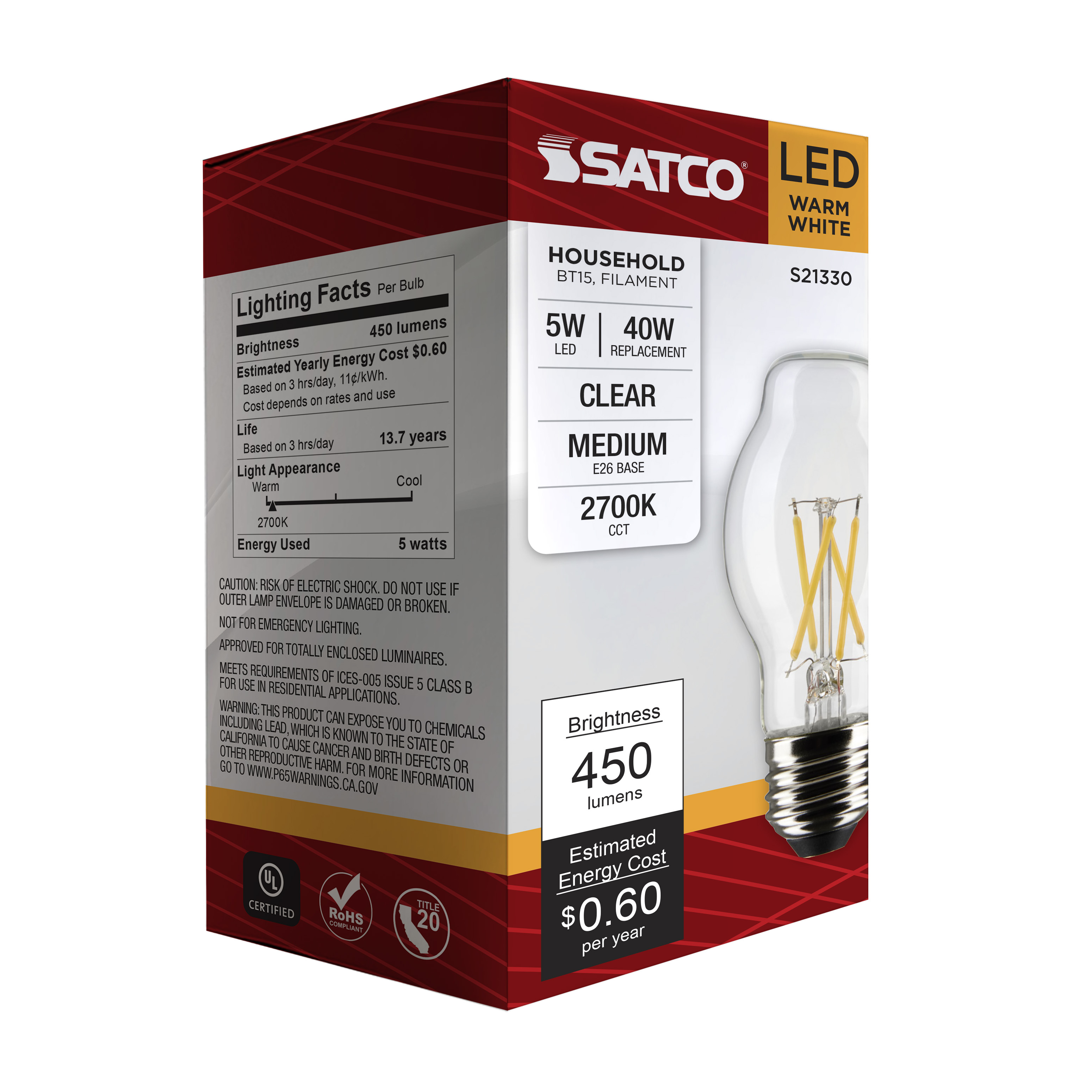 5BT15/CL/LED/927/120V - S21330