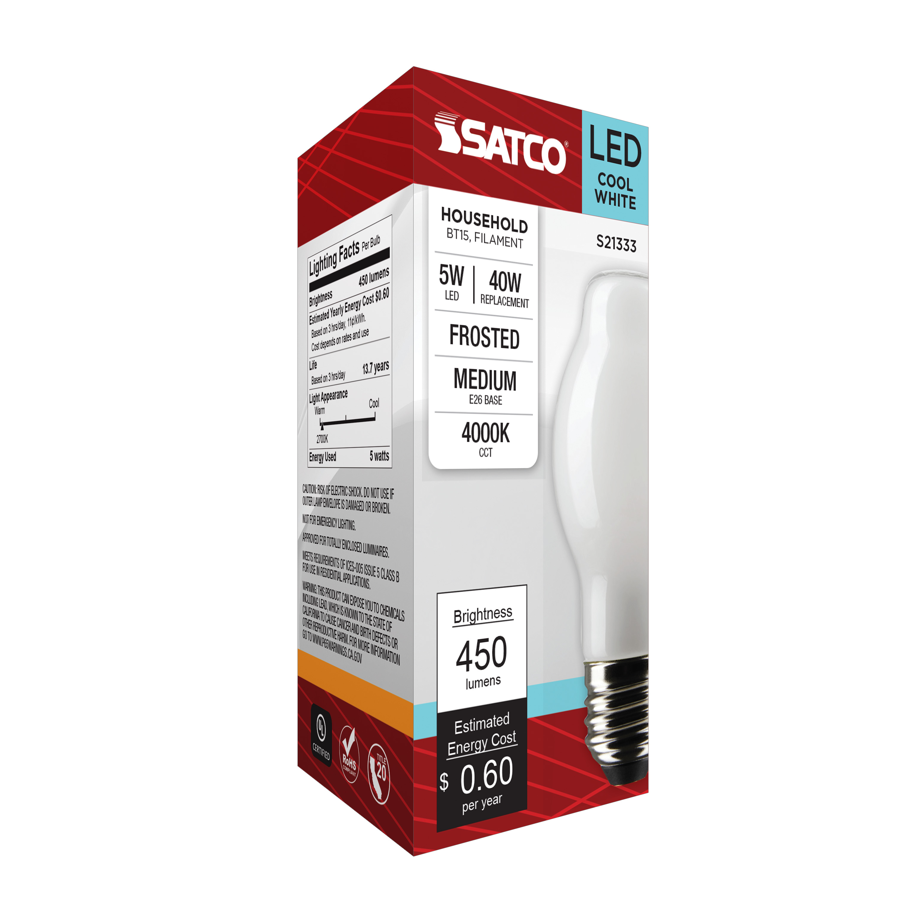 5BT15/WH/LED/940/120V - S21333