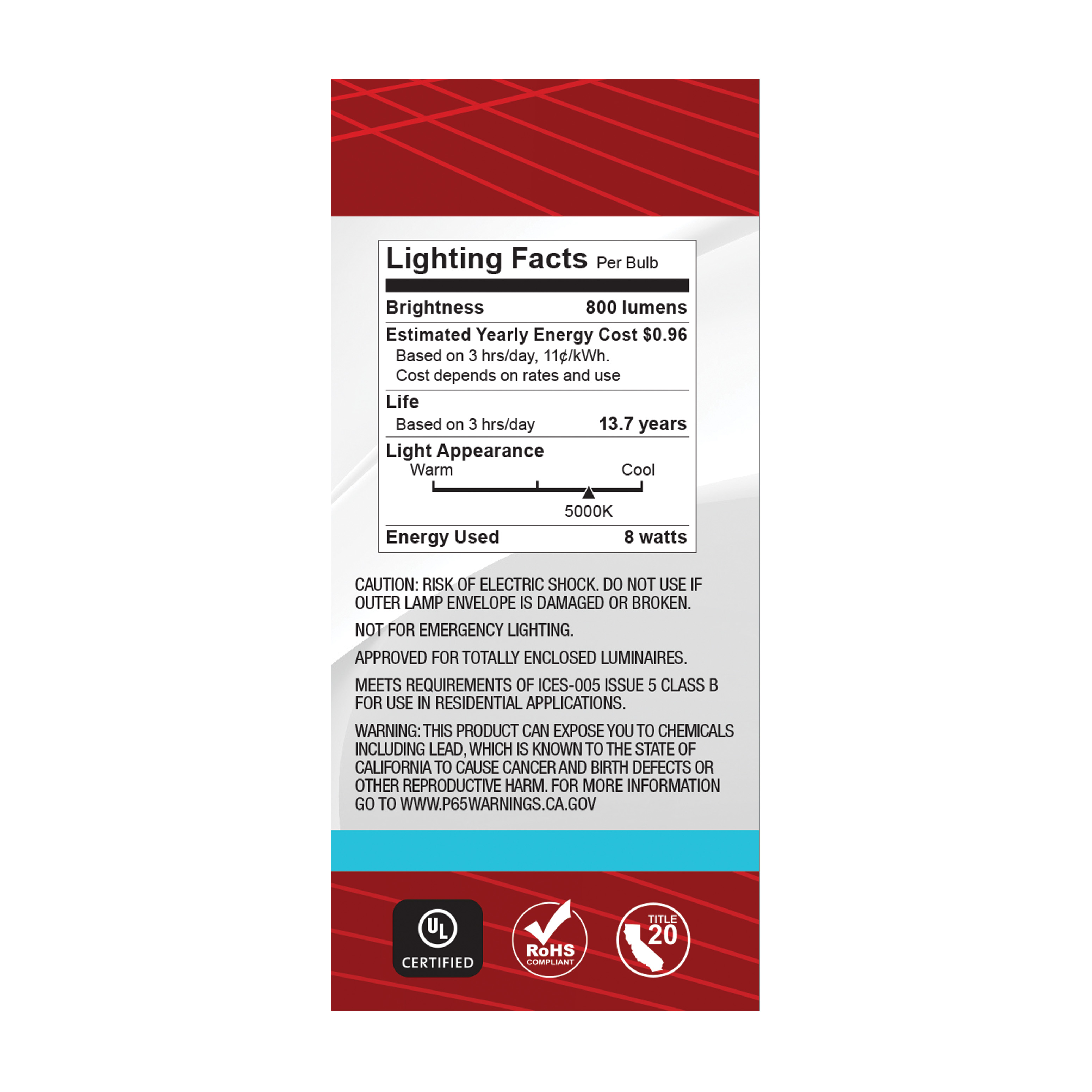 8BT15/CL/LED/950/120V - S21336