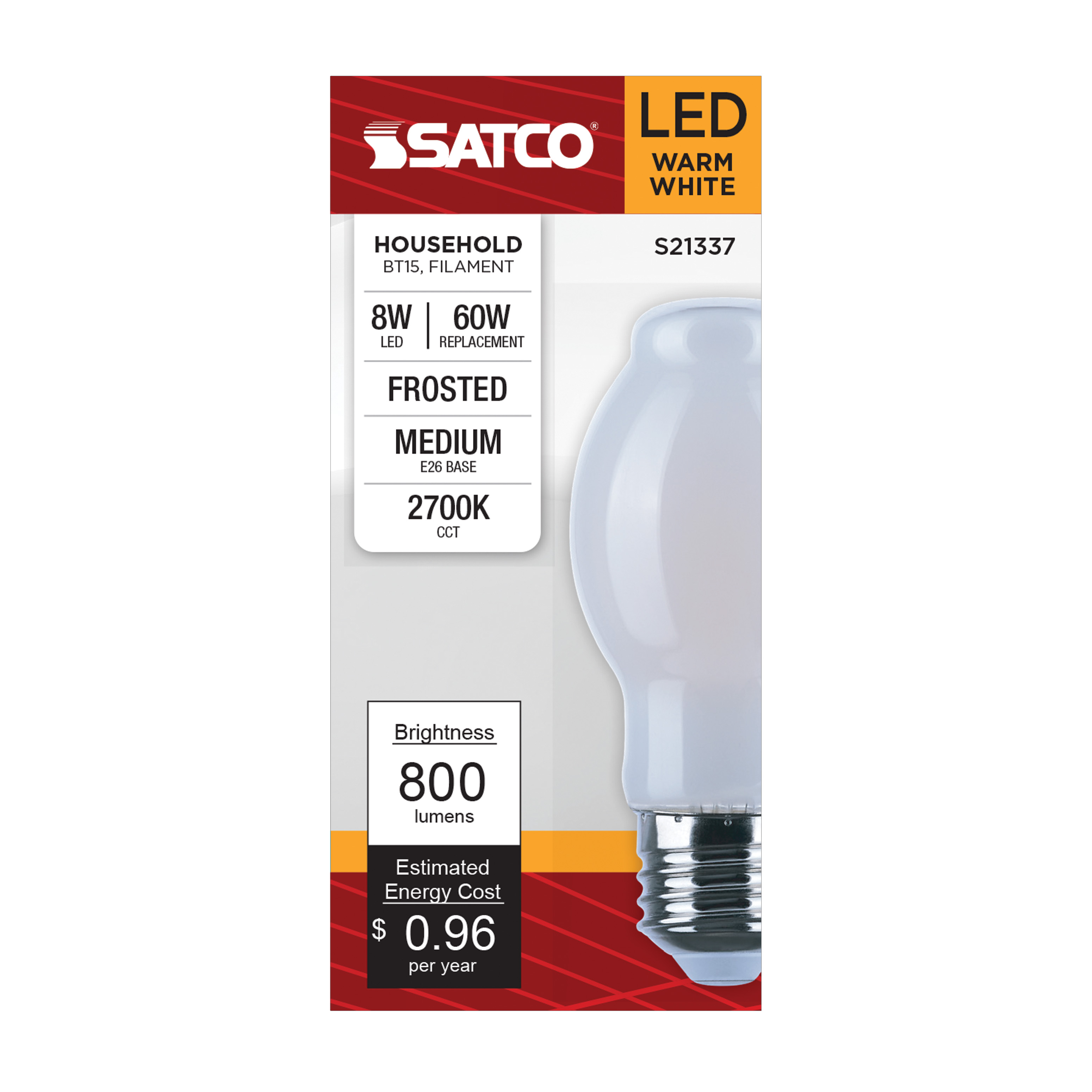 8BT15/WH/LED/927/120V - S21337
